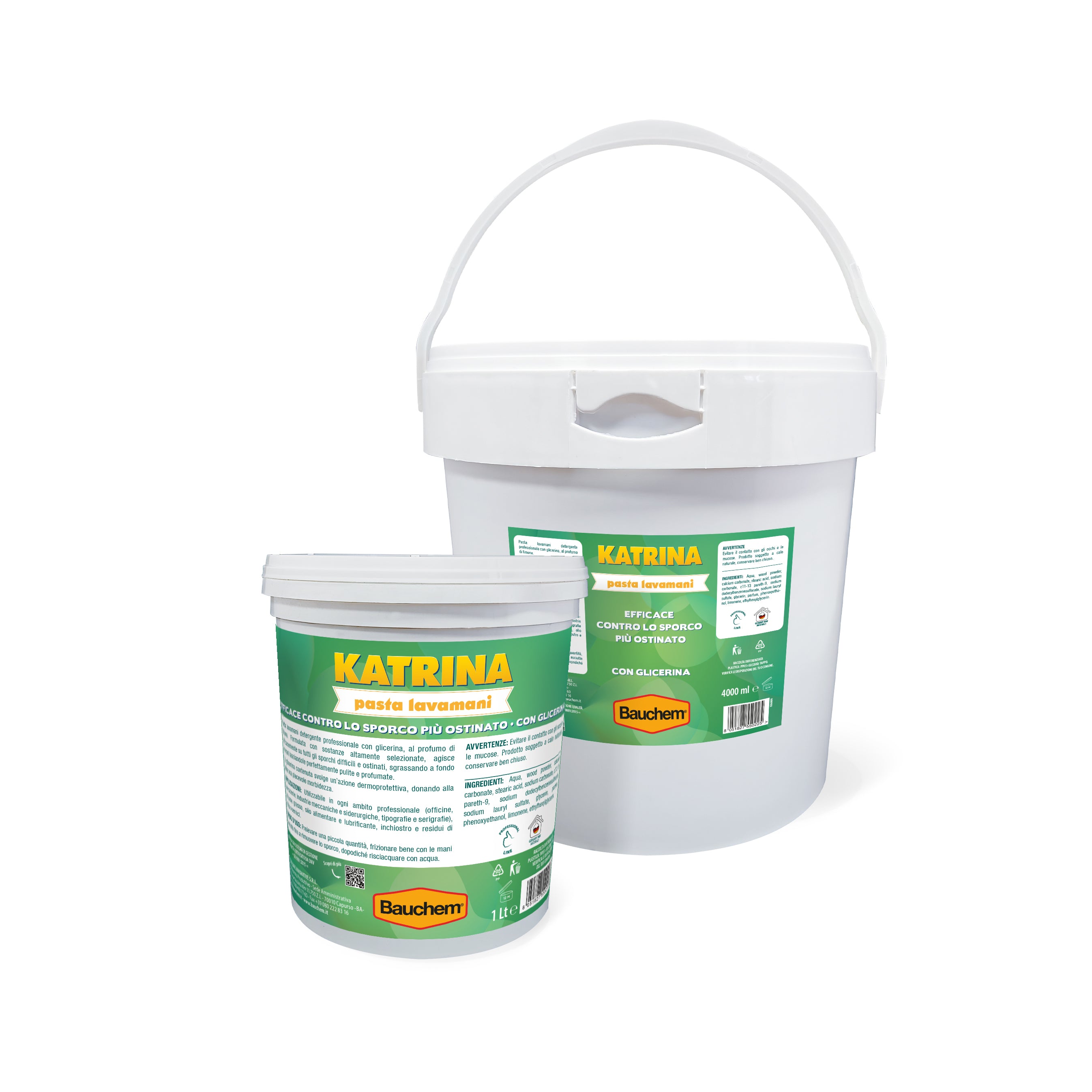 KATRINA. Pasta lavamani - efficace contro lo sporco ostinato