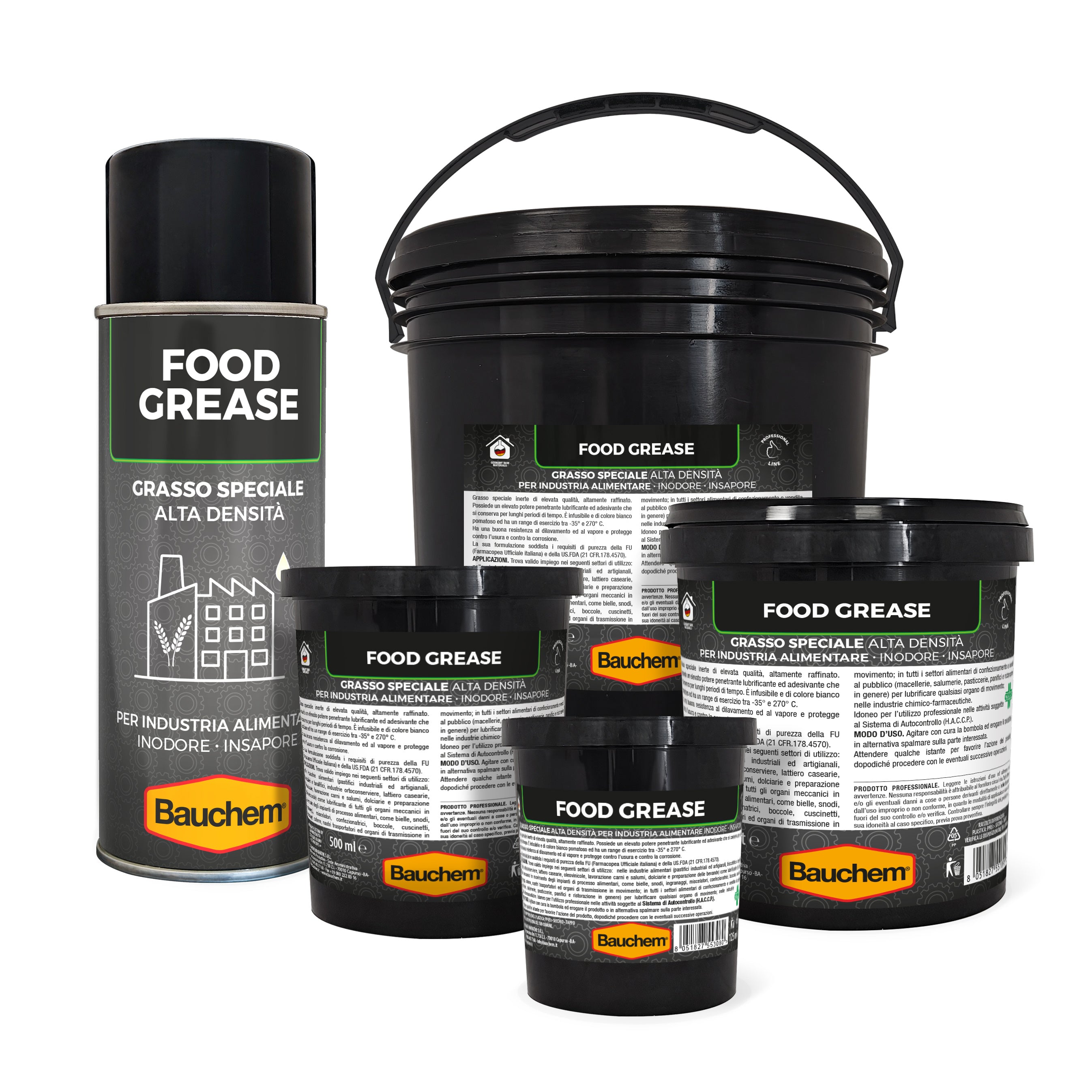 FOOD GREASE. Grasso ad alta densità per l’industria alimentare