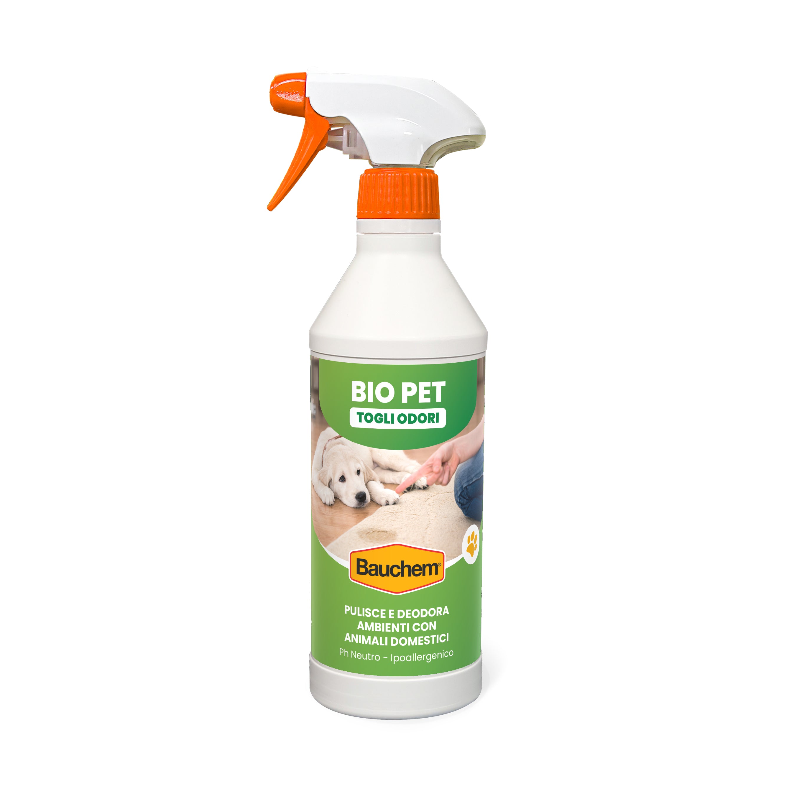 BIO PET TOGLI ODORI. Pulisce e deodora ambienti con animali domestici
