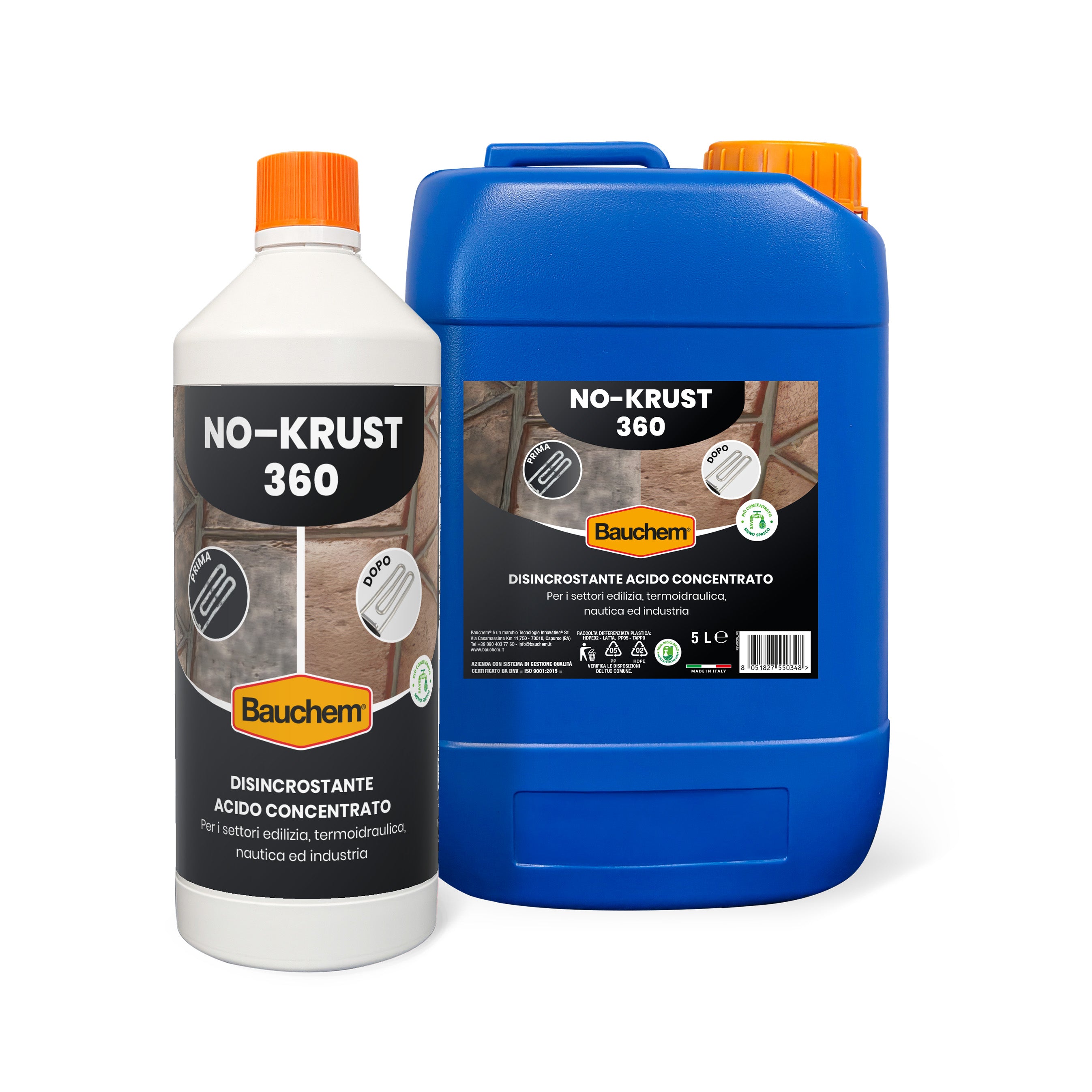 NO-KRUST 360. Disincrostante acido - Formula concentrata