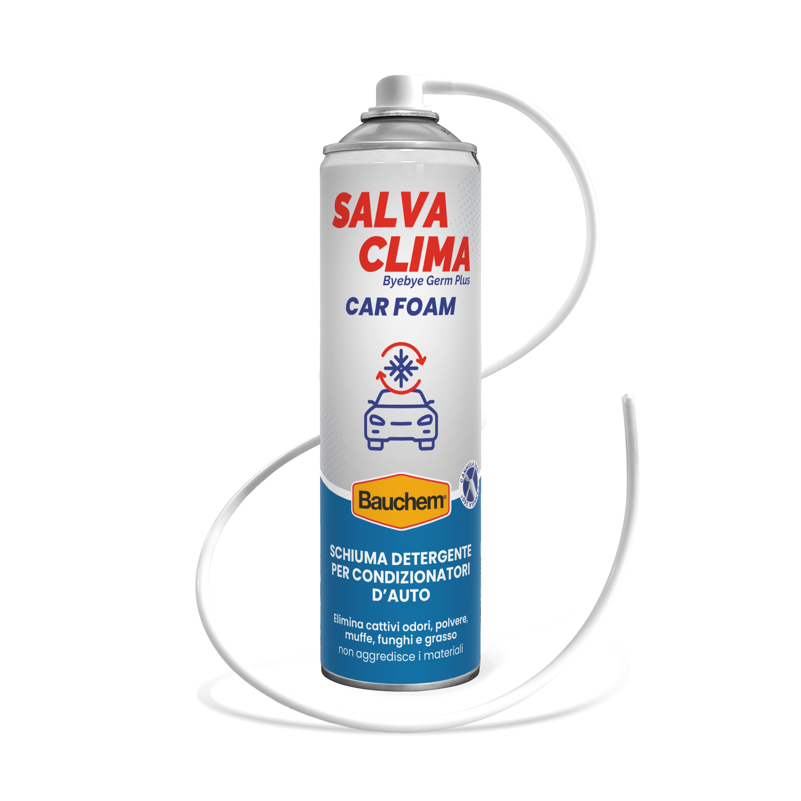 SALVACLIMA CAR FOAM . Schiuma detergente per condizionatori d'auto