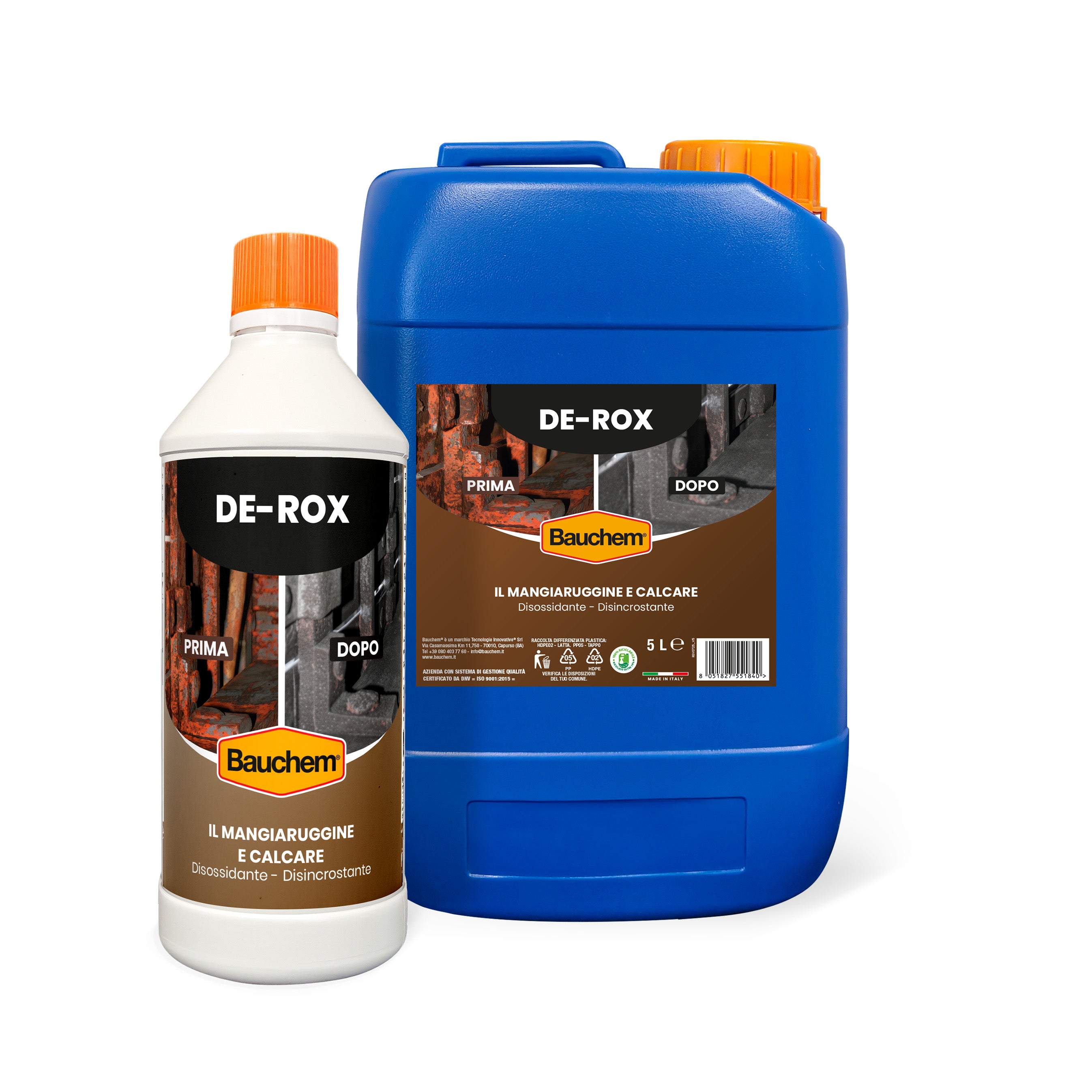 DE-ROX. Il mangiaruggine e calcare - Disossidante e disincrostante