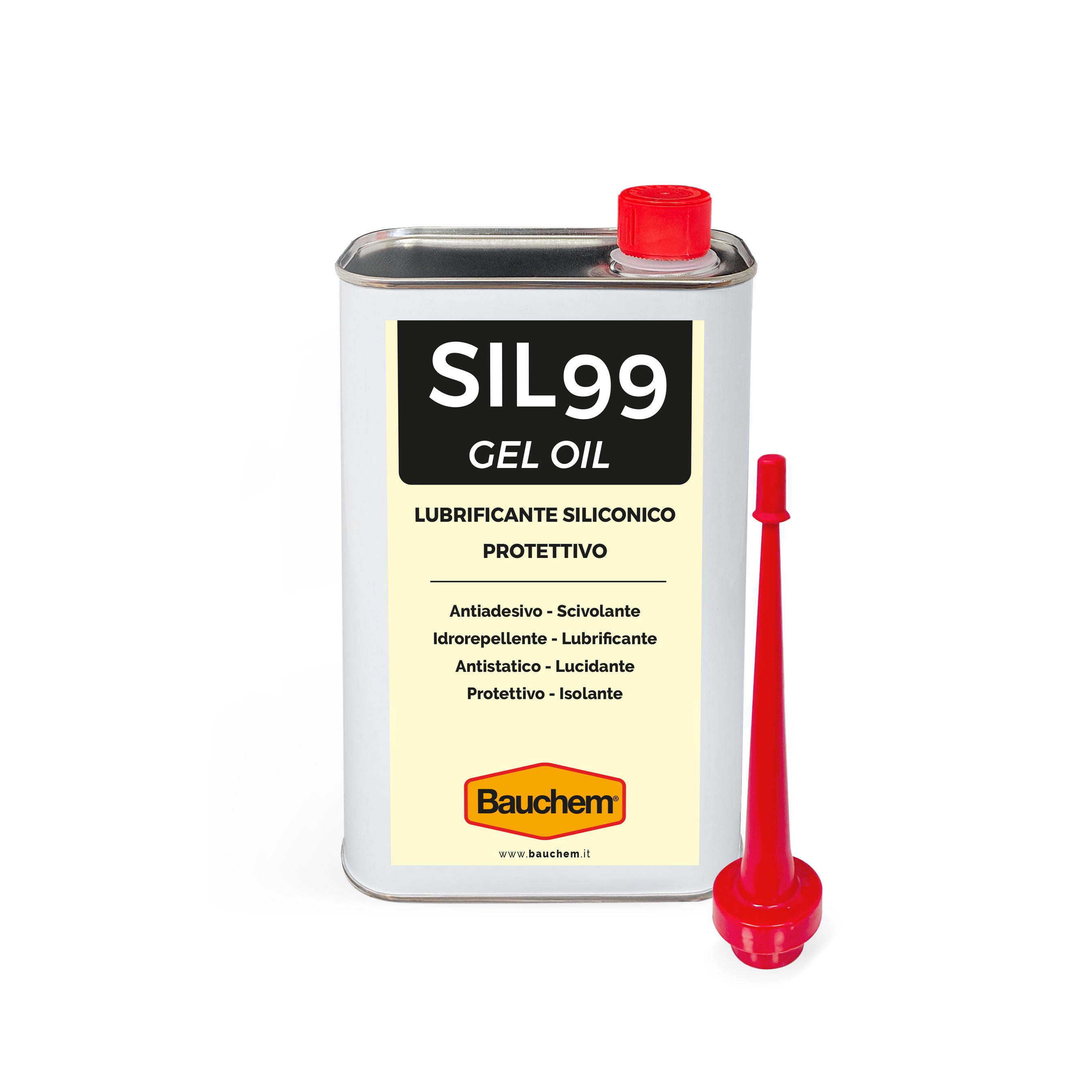 SIL 99 GEL OIL. Olio lubrificante siliconico protettivo