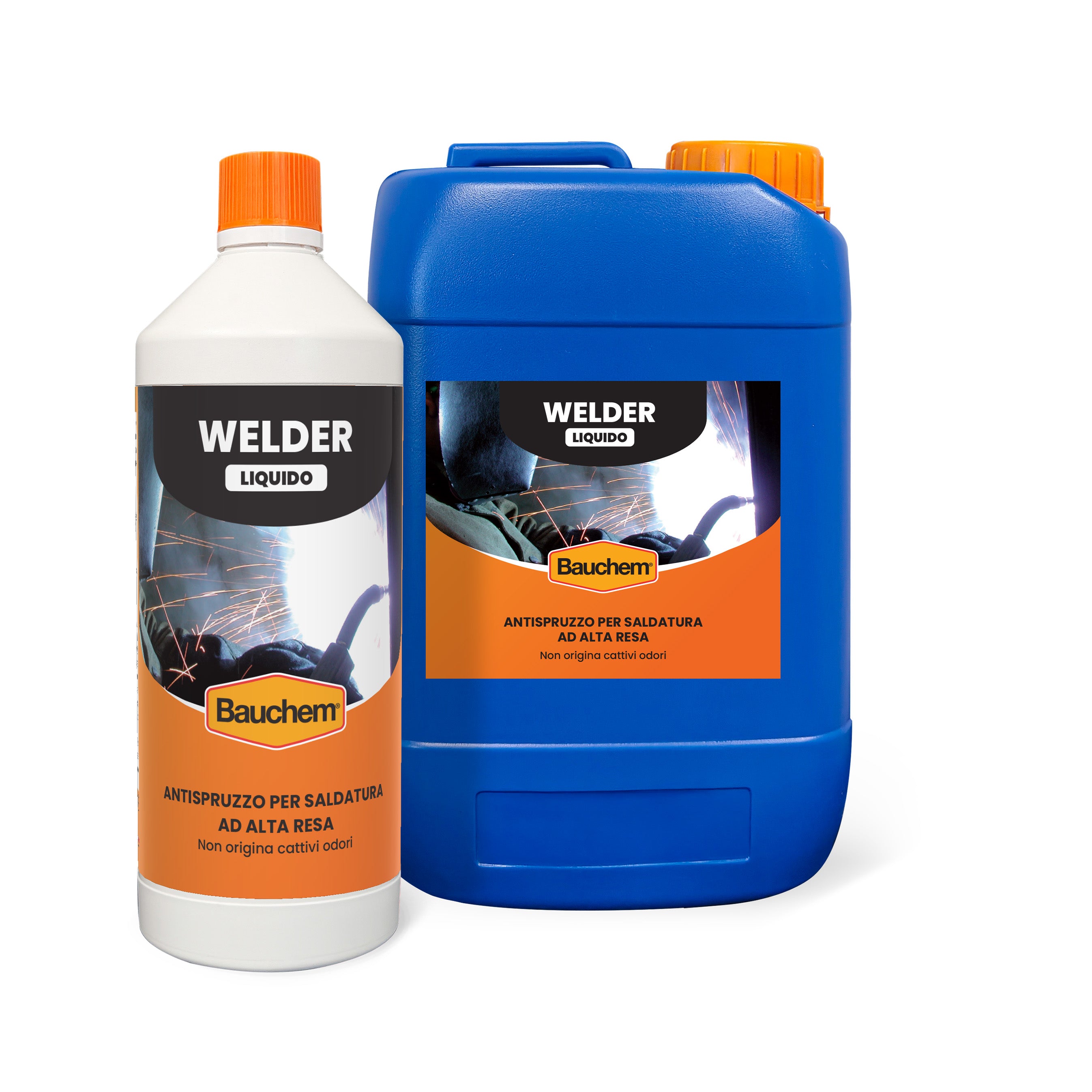 WELDER. Antiadesivo liquido per saldature. Non siliconico, ad alta resa