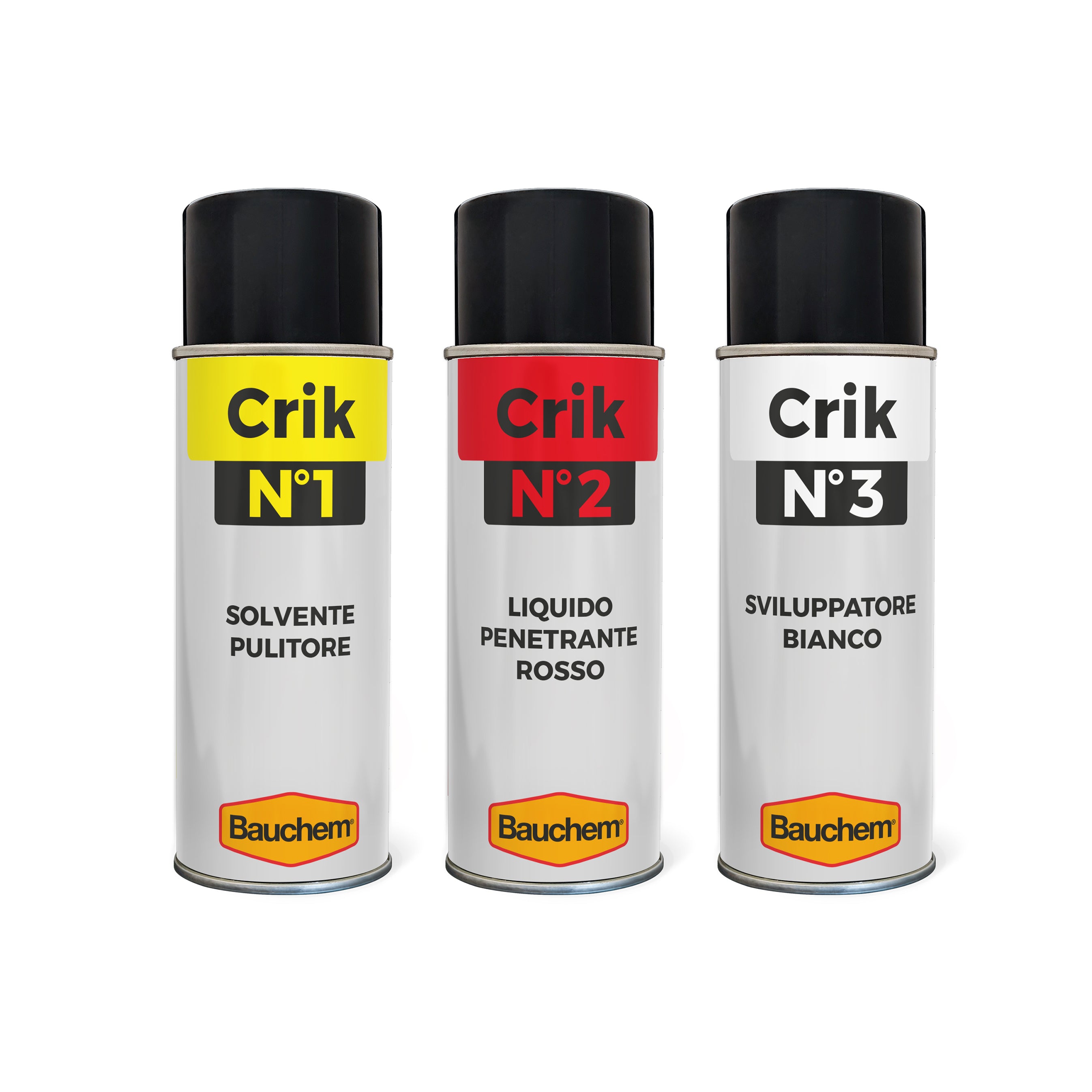 CRIK N°1 - N°2 - N°3. Rivelatori di cricche