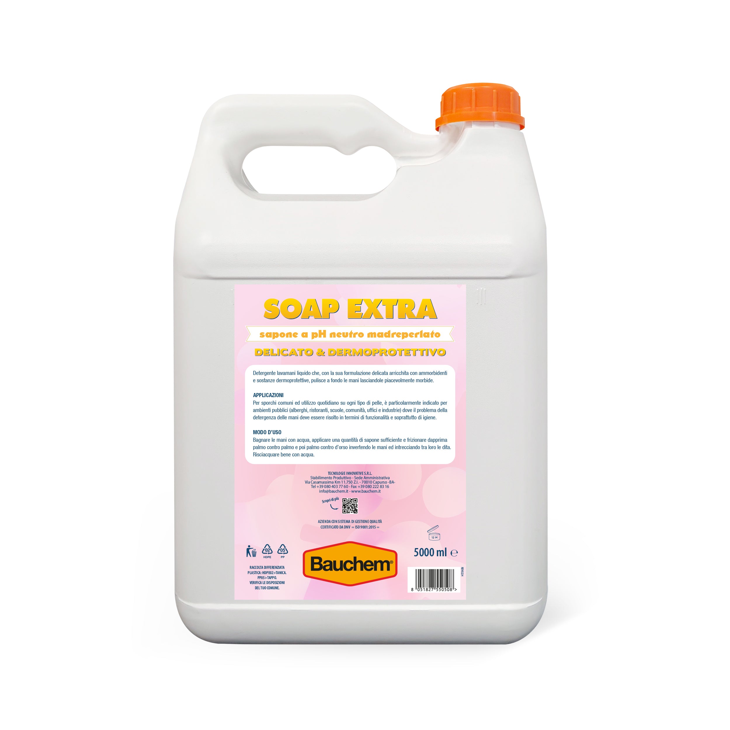 SOAP EXTRA. Sapone madreperlato a pH neutro