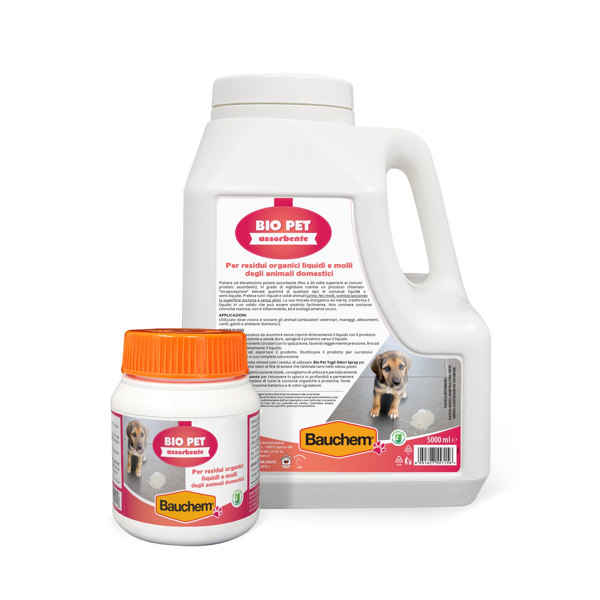 BIO PET GRANULI. Polvere super assorbente