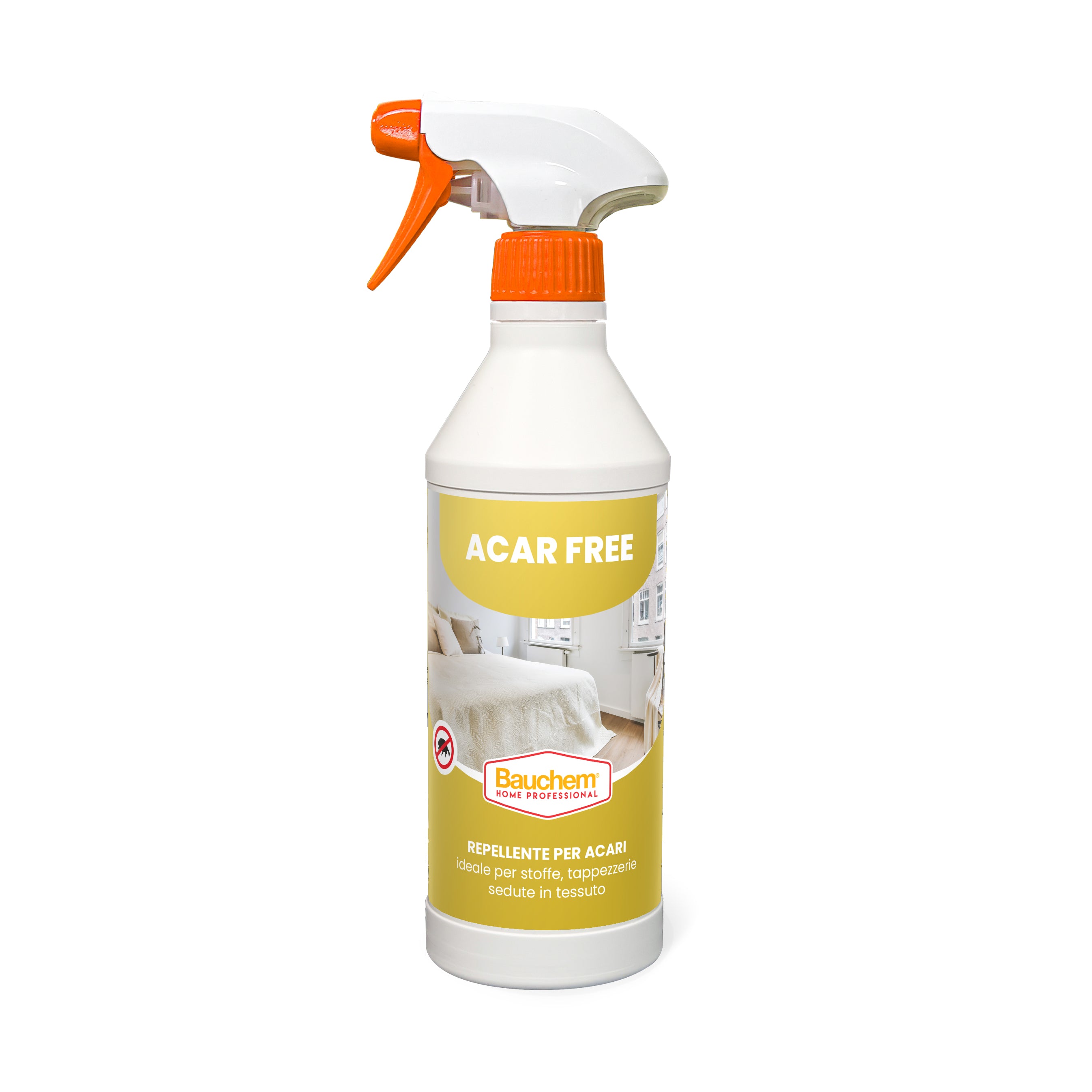 ACAR FREE - Repellente per acari con fragranza balsamica  per stoffe, tappezzerie, sedute in tessuto