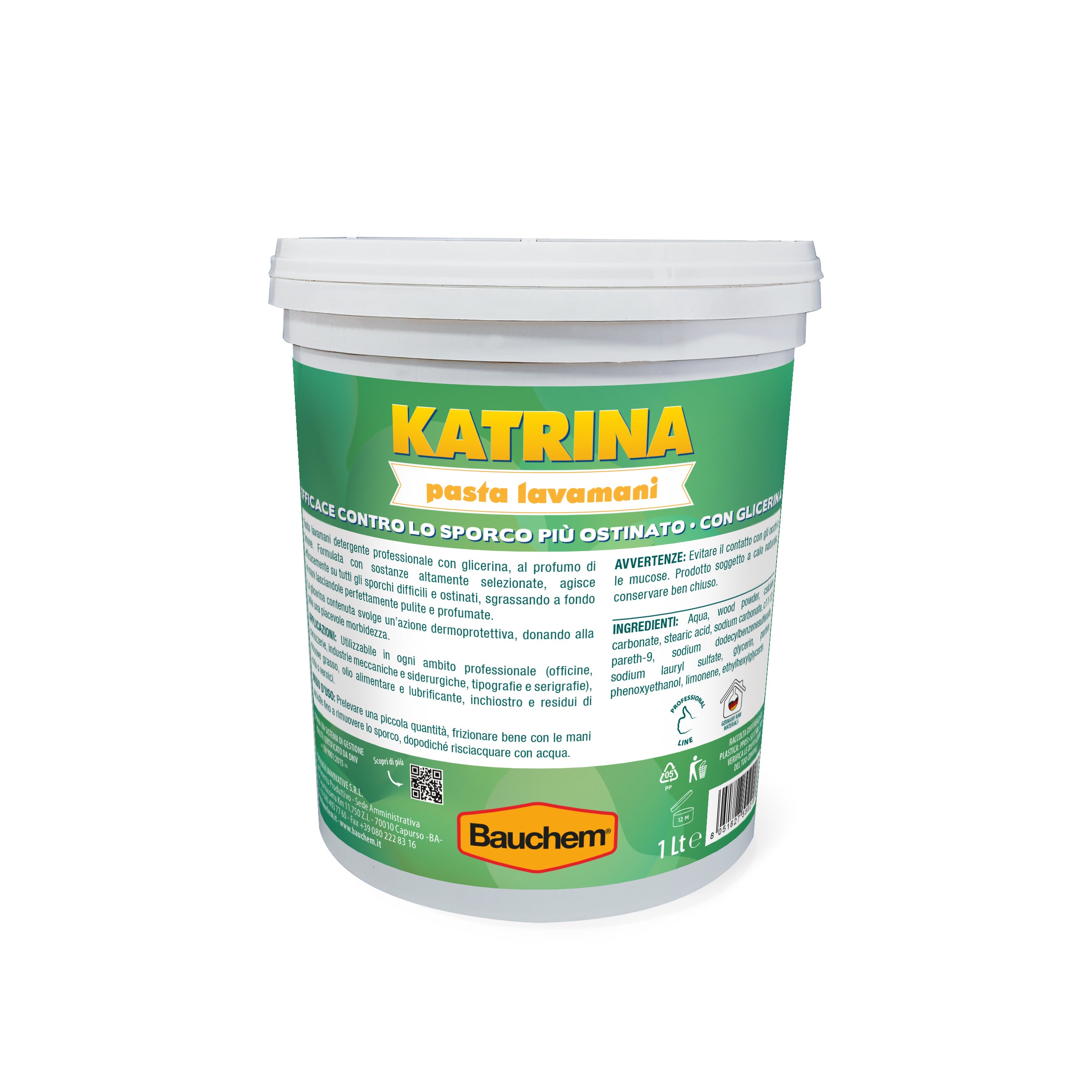 KATRINA. Pasta lavamani - efficace contro lo sporco ostinato