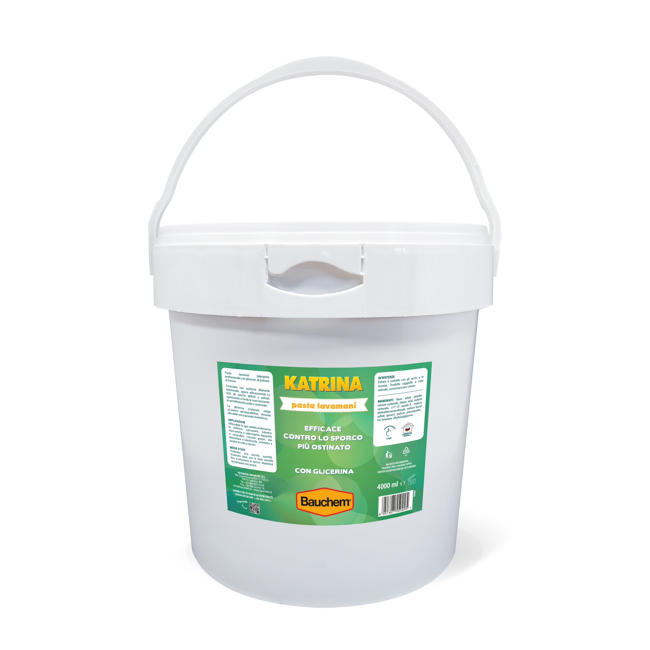 KATRINA. Pasta lavamani - efficace contro lo sporco ostinato