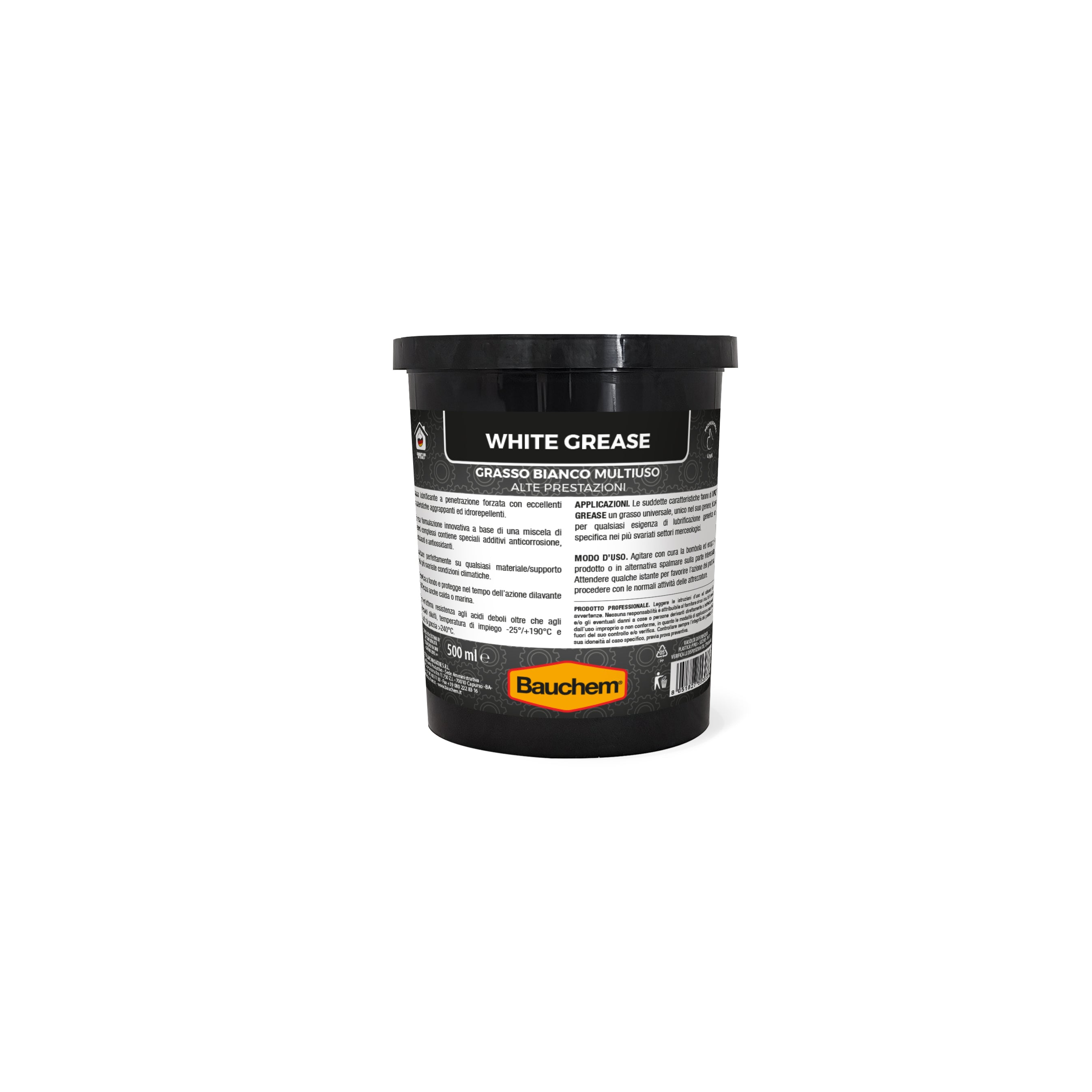WHITE GREASE. Grasso bianco multiuso alte prestazioni