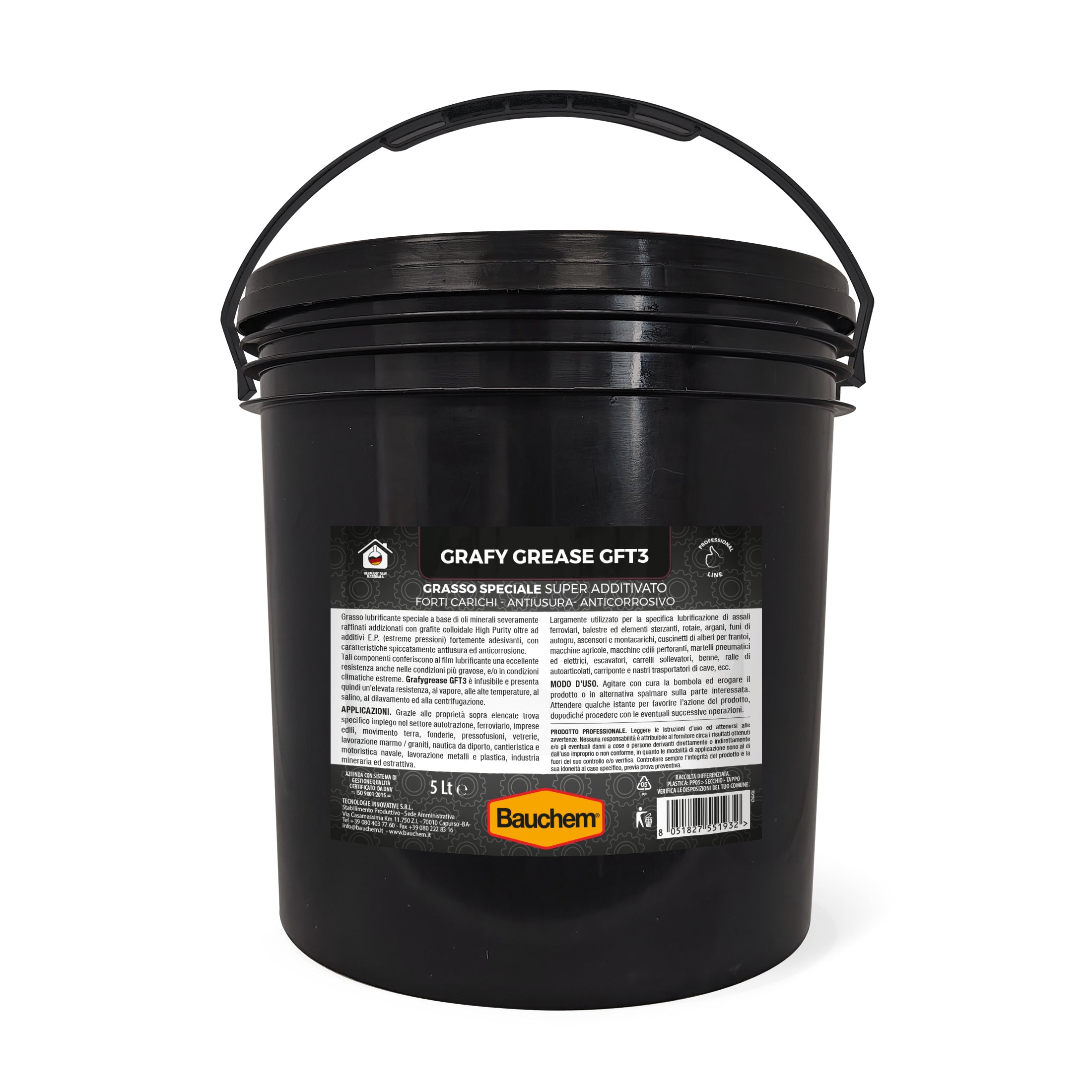 GRAFY GREASE GFT3. Grasso alla grafite super additivato - infusibile