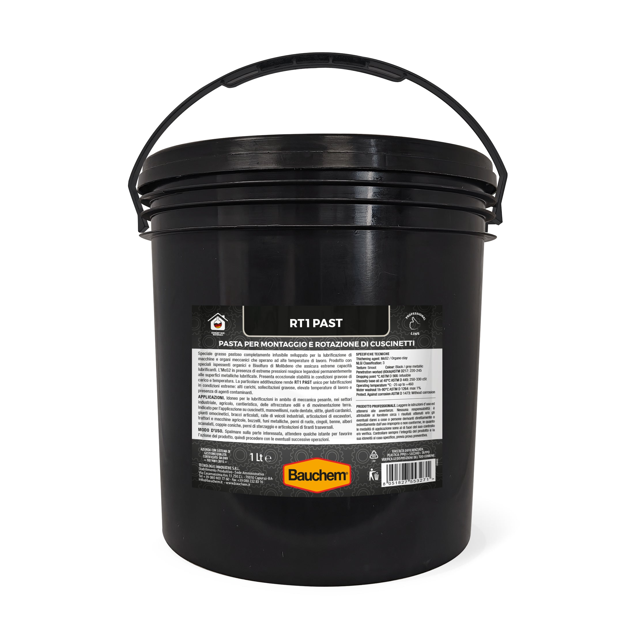 RT1 PAST. Grasso infusibile per montaggio e rotazione di cuscinetti