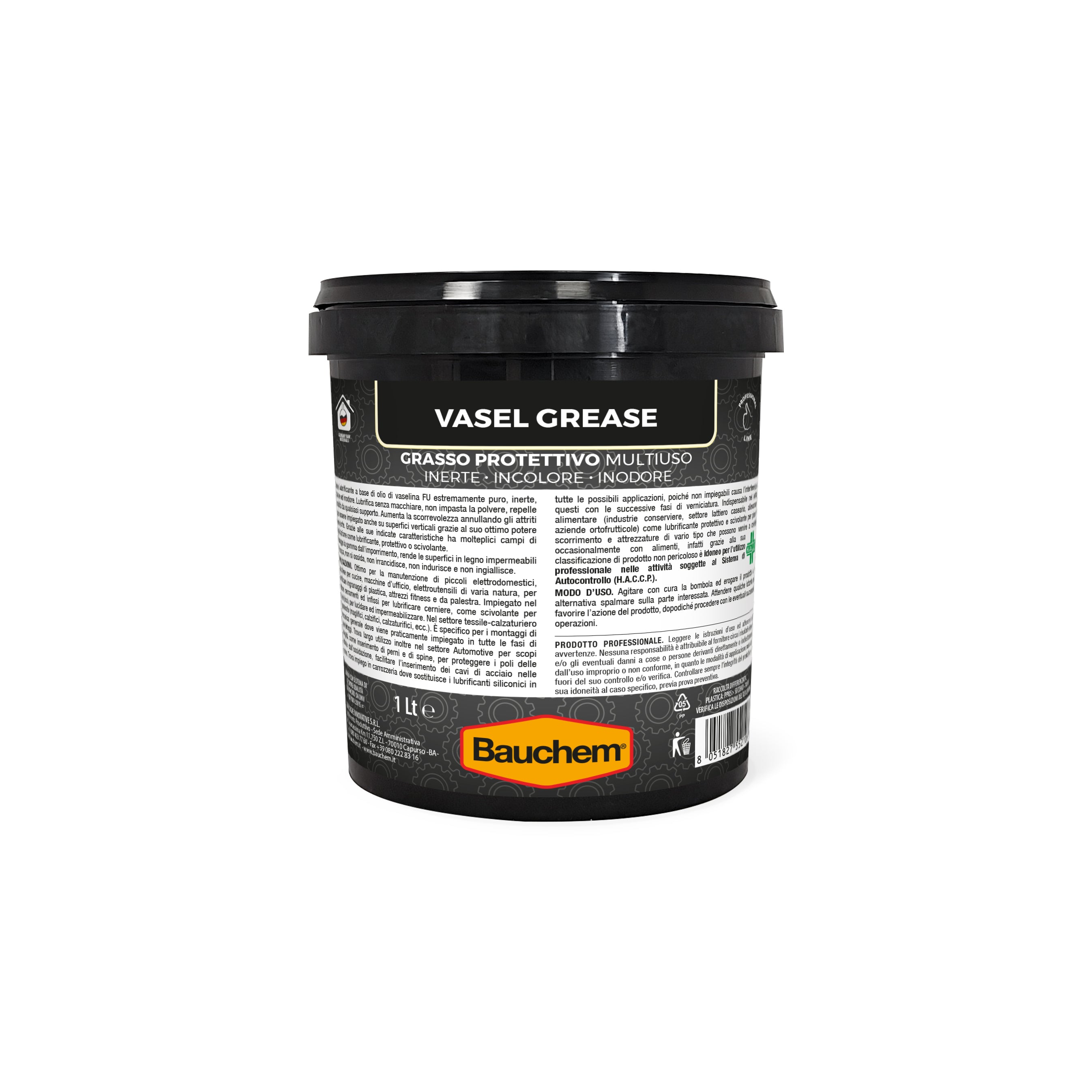 VASEL GREASE. Grasso di vaselina atossico universale