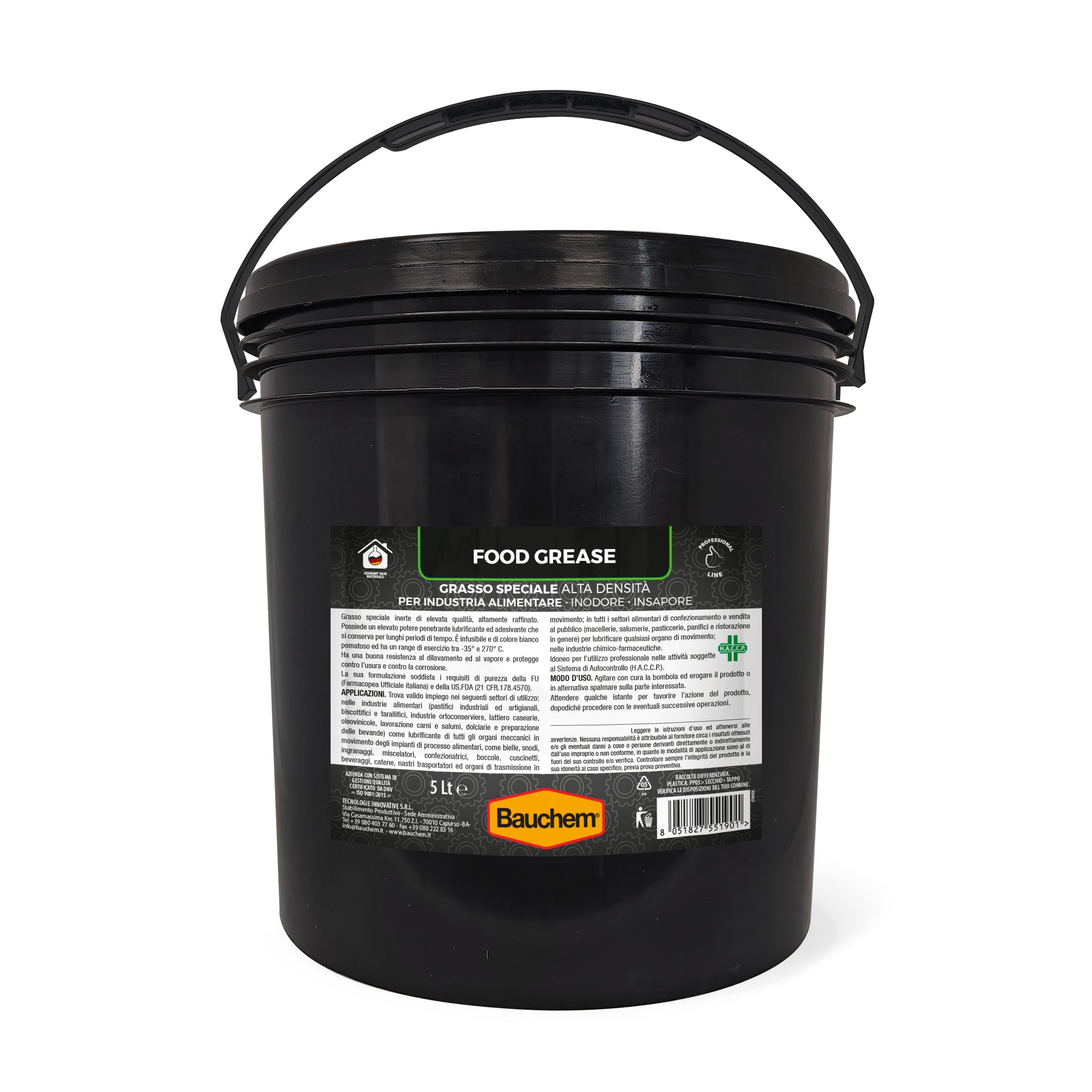 FOOD GREASE. Grasso ad alta densità per l’industria alimentare