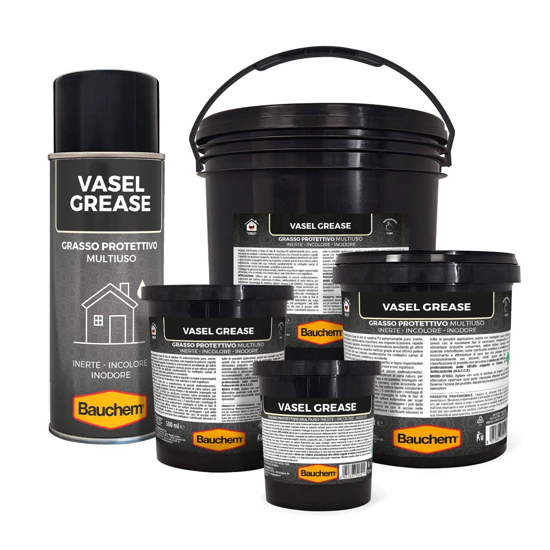 VASEL GREASE. Grasso di vaselina atossico universale