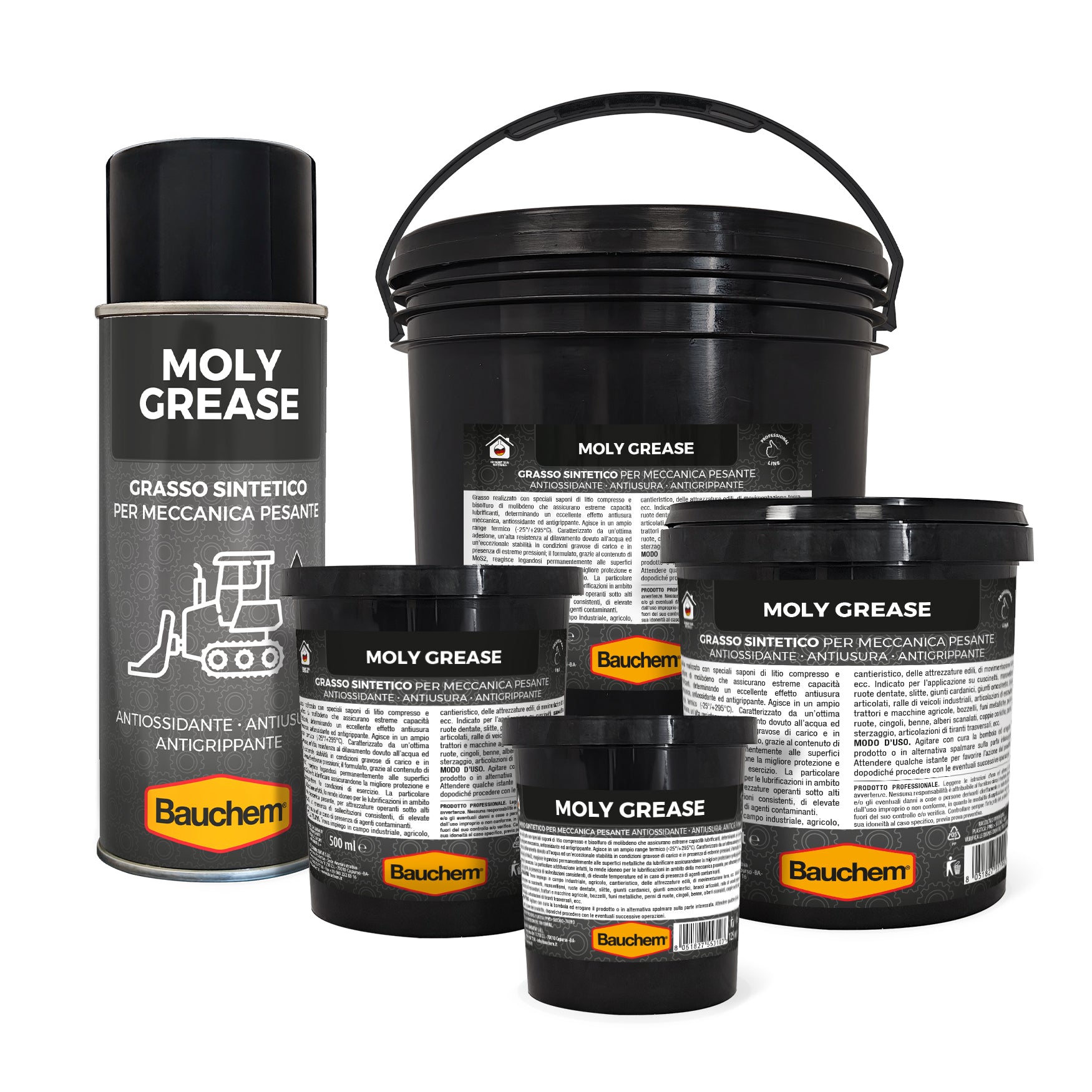 MOLY GREASE. Grasso sintetico al molibdeno puro