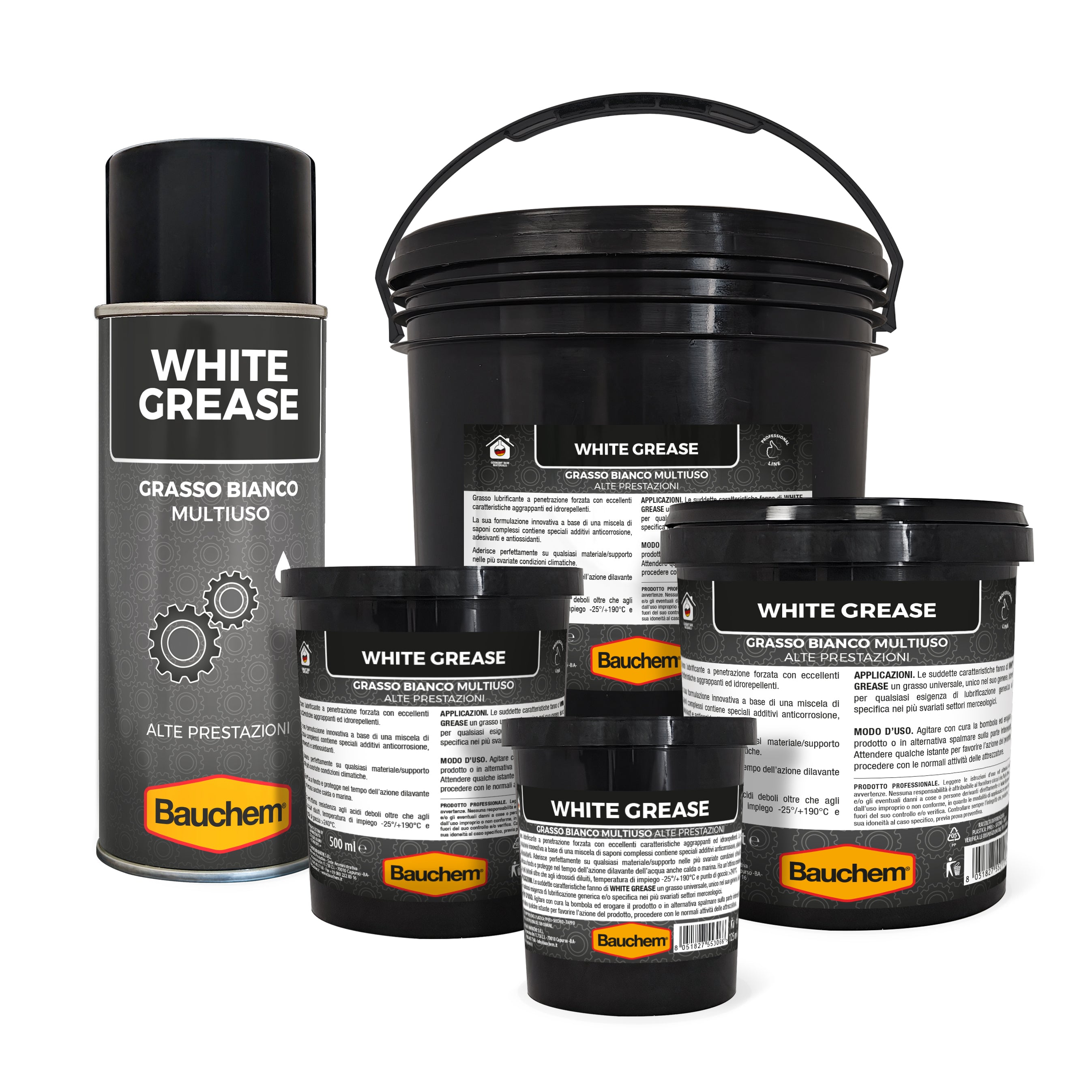 WHITE GREASE. Grasso bianco multiuso alte prestazioni