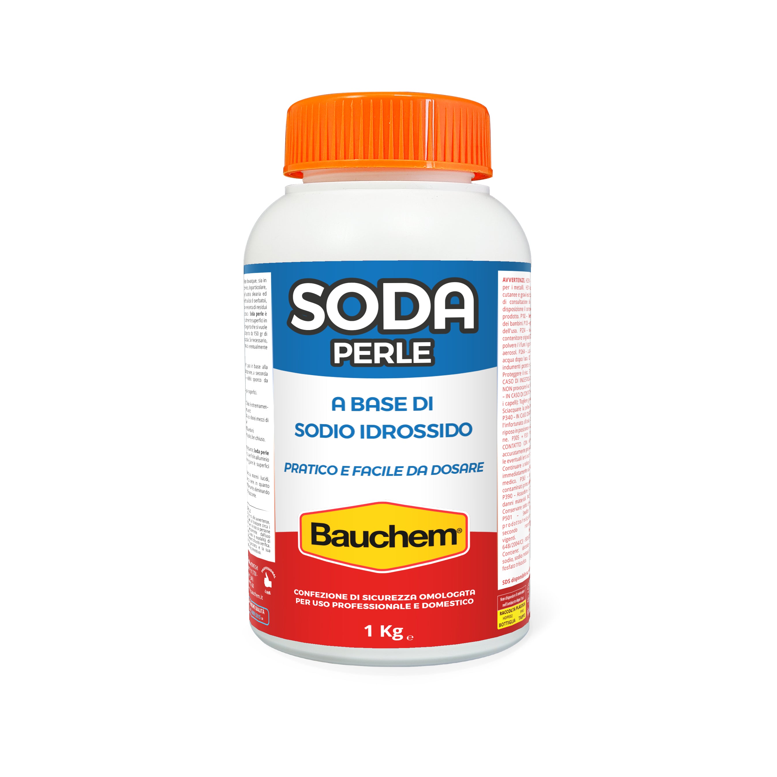 SODA PERLE. A base di sodio idrossido 100%