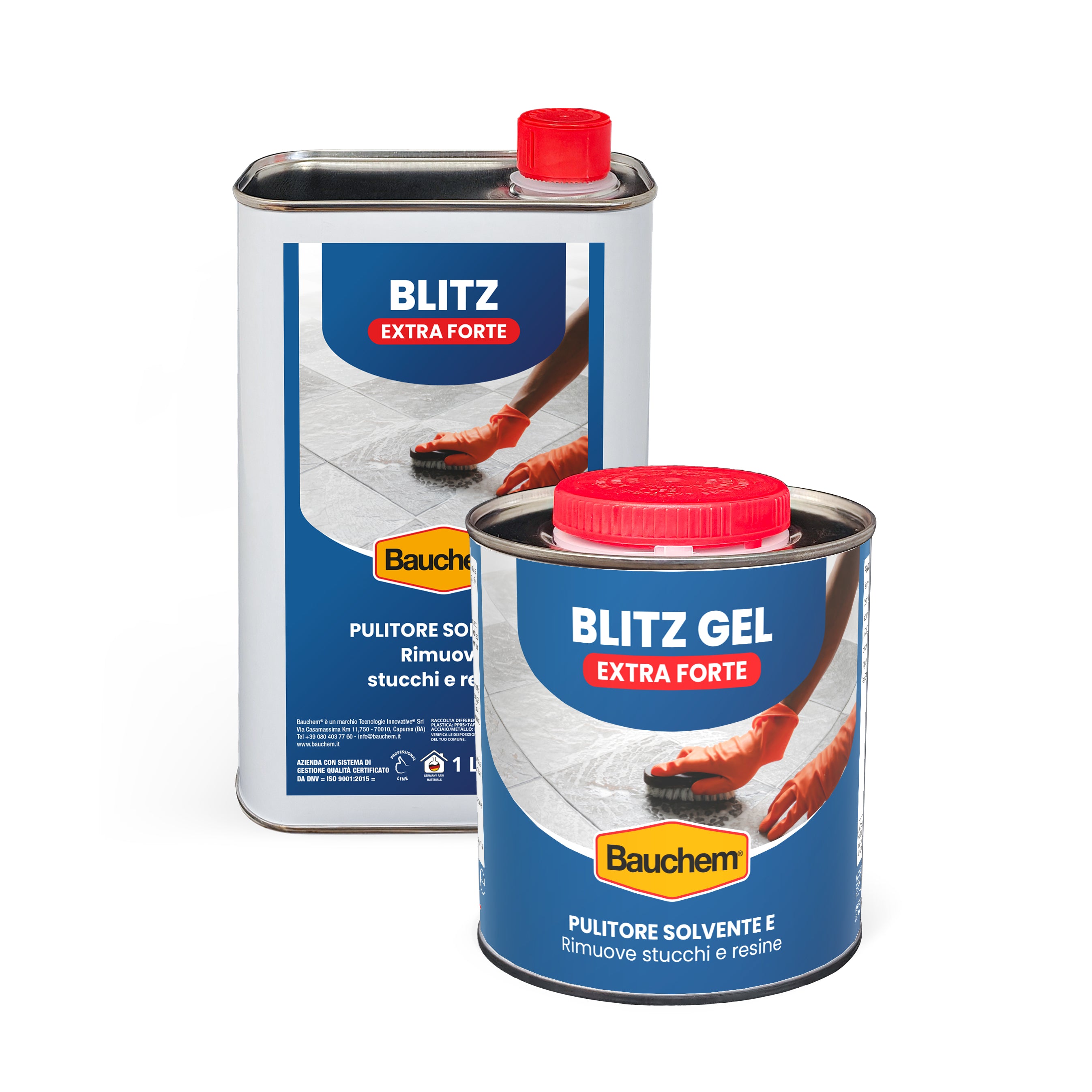 BLITZ. Solvodetergente extra forte per pavimenti e rivestimenti