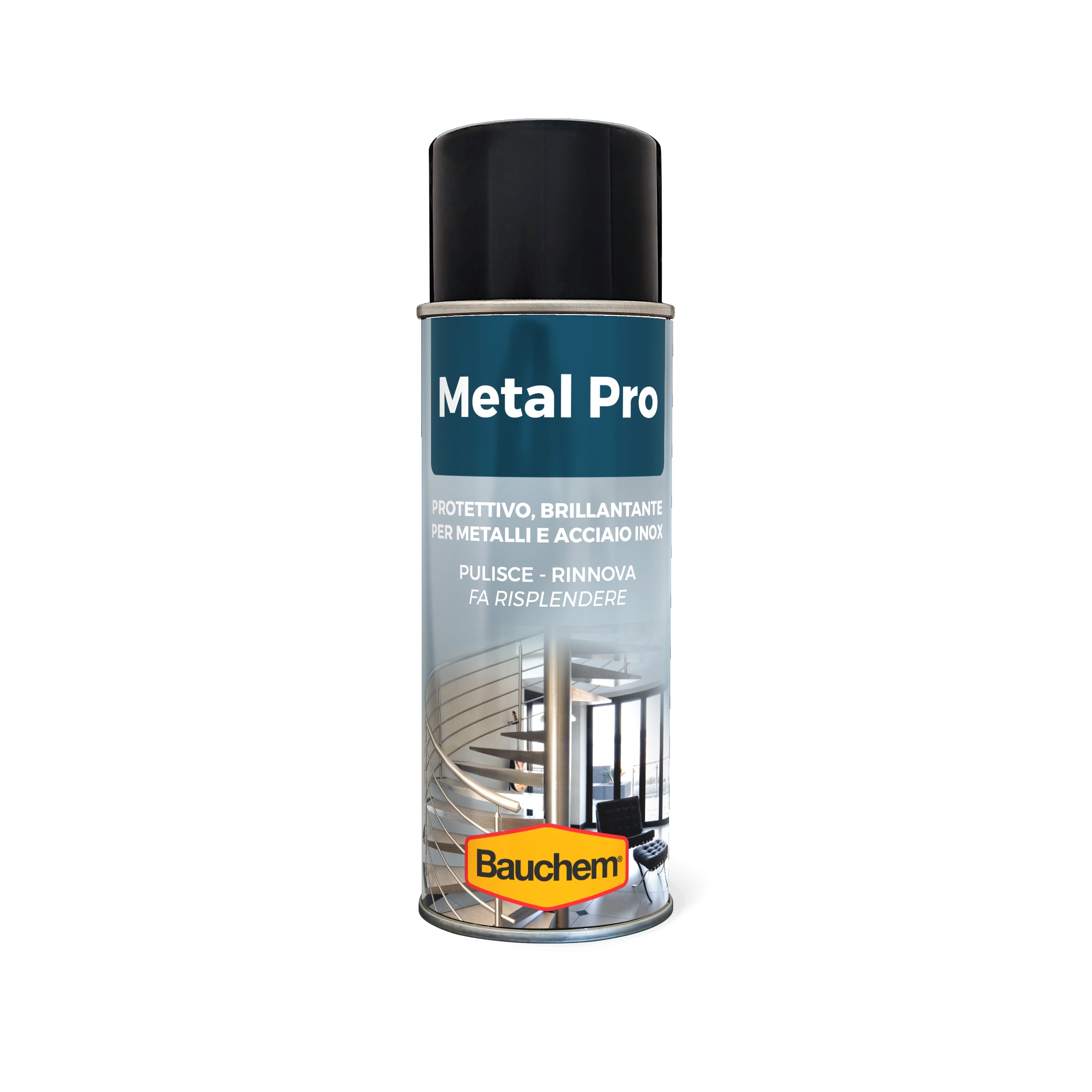 METAL PRO. Protettivo, brillantante per metalli e acciaio inox
