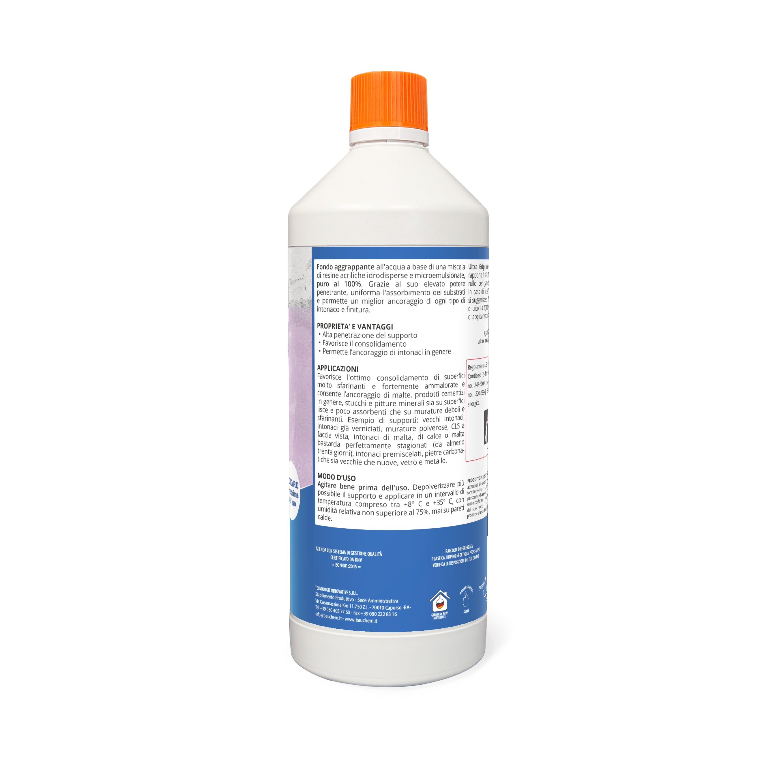 ULTRA GRIP. Fondo ancorante per intonaci