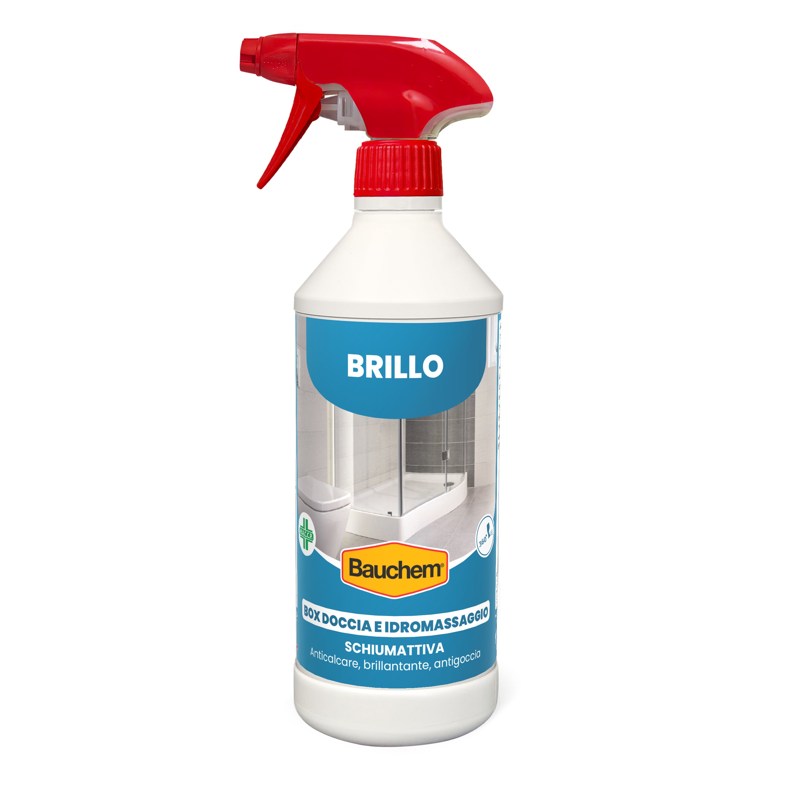 BRILLO BOX DOCCIA E IDROMASSAGGI. Schiumattiva, anticalcare, brillantante, anti goccia