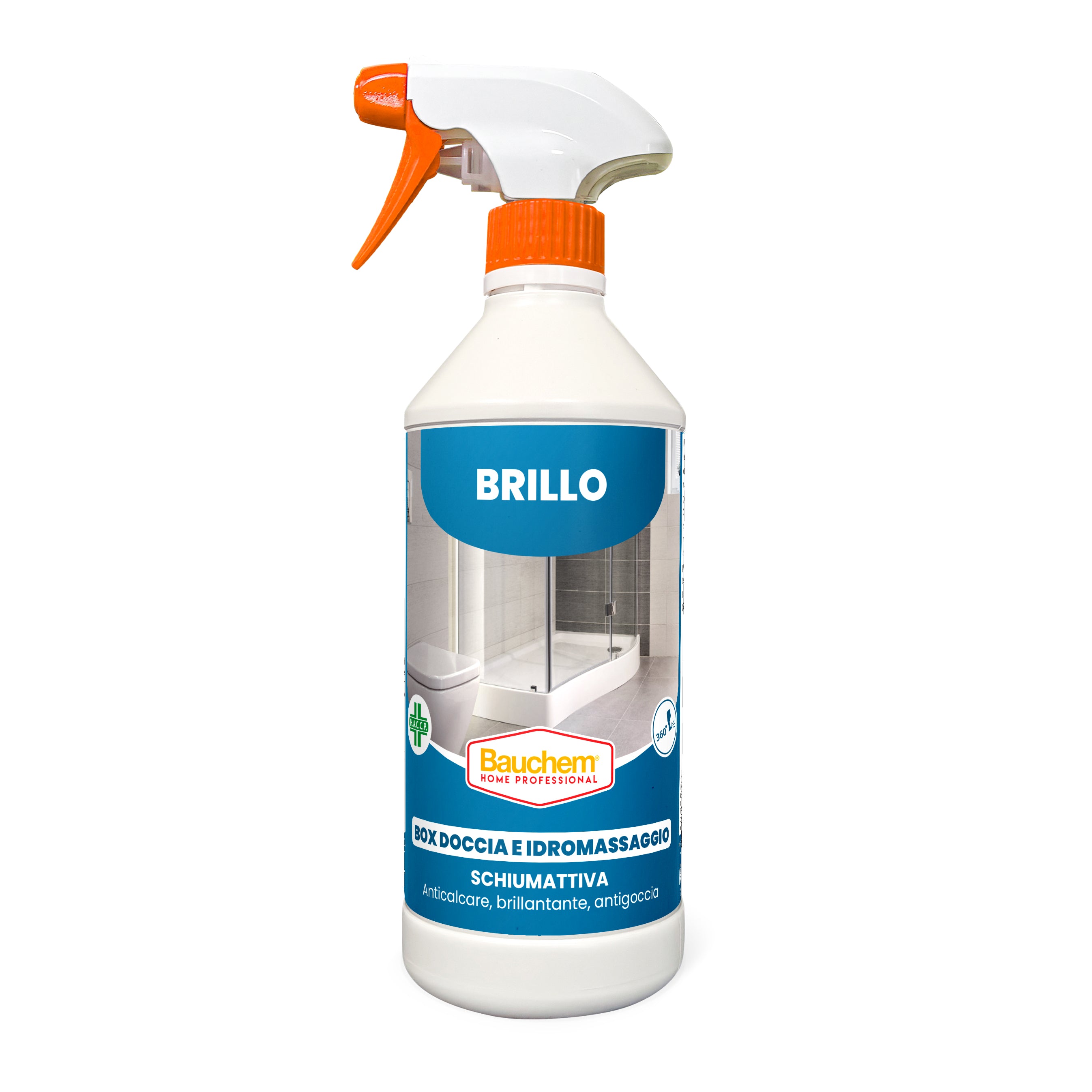 BRILLO BOX DOCCIA E IDROMASSAGGI. Schiumattiva, anticalcare, brillantante, anti goccia