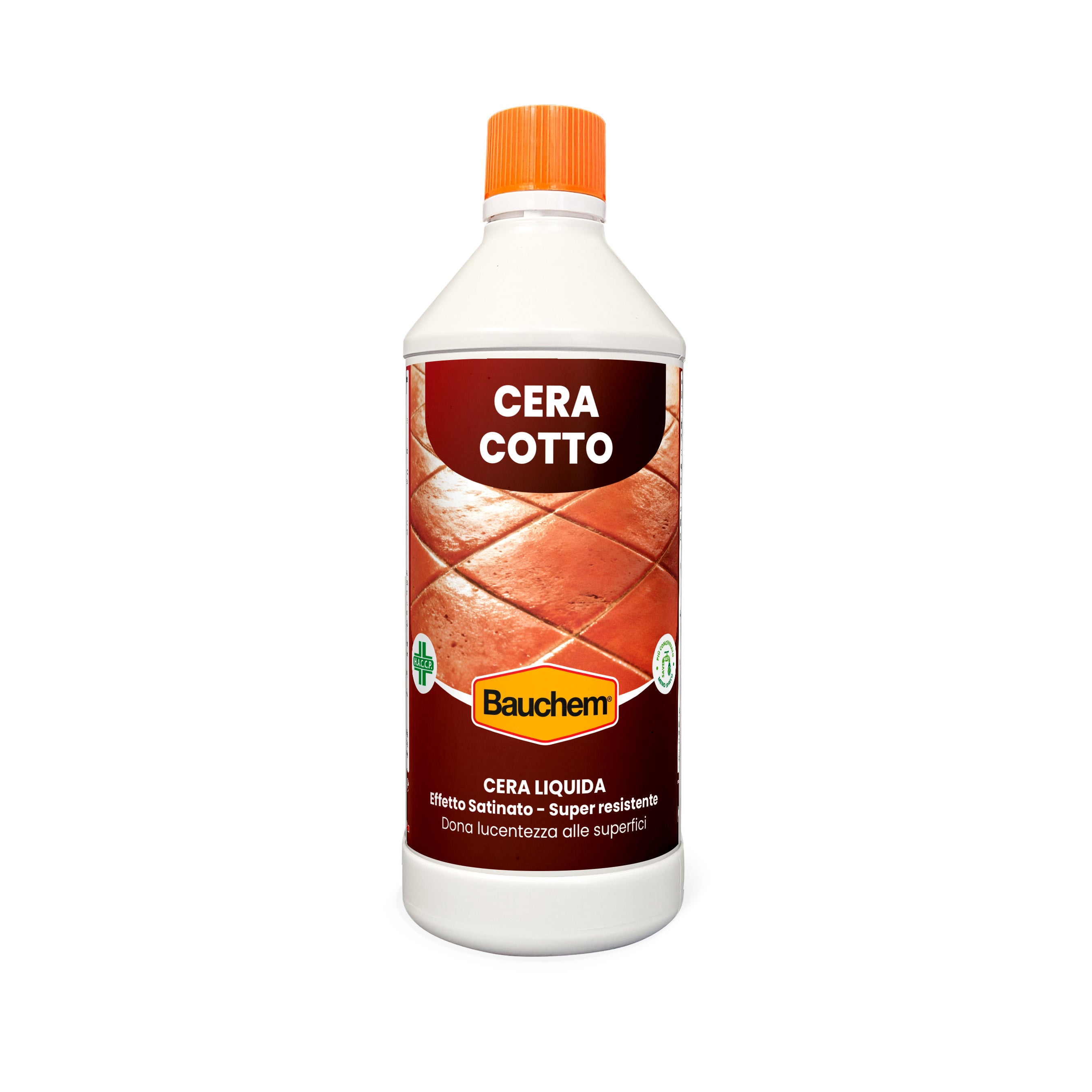 CERA COTTO. Cera liquida per cotto super resistente - Effetto satinato