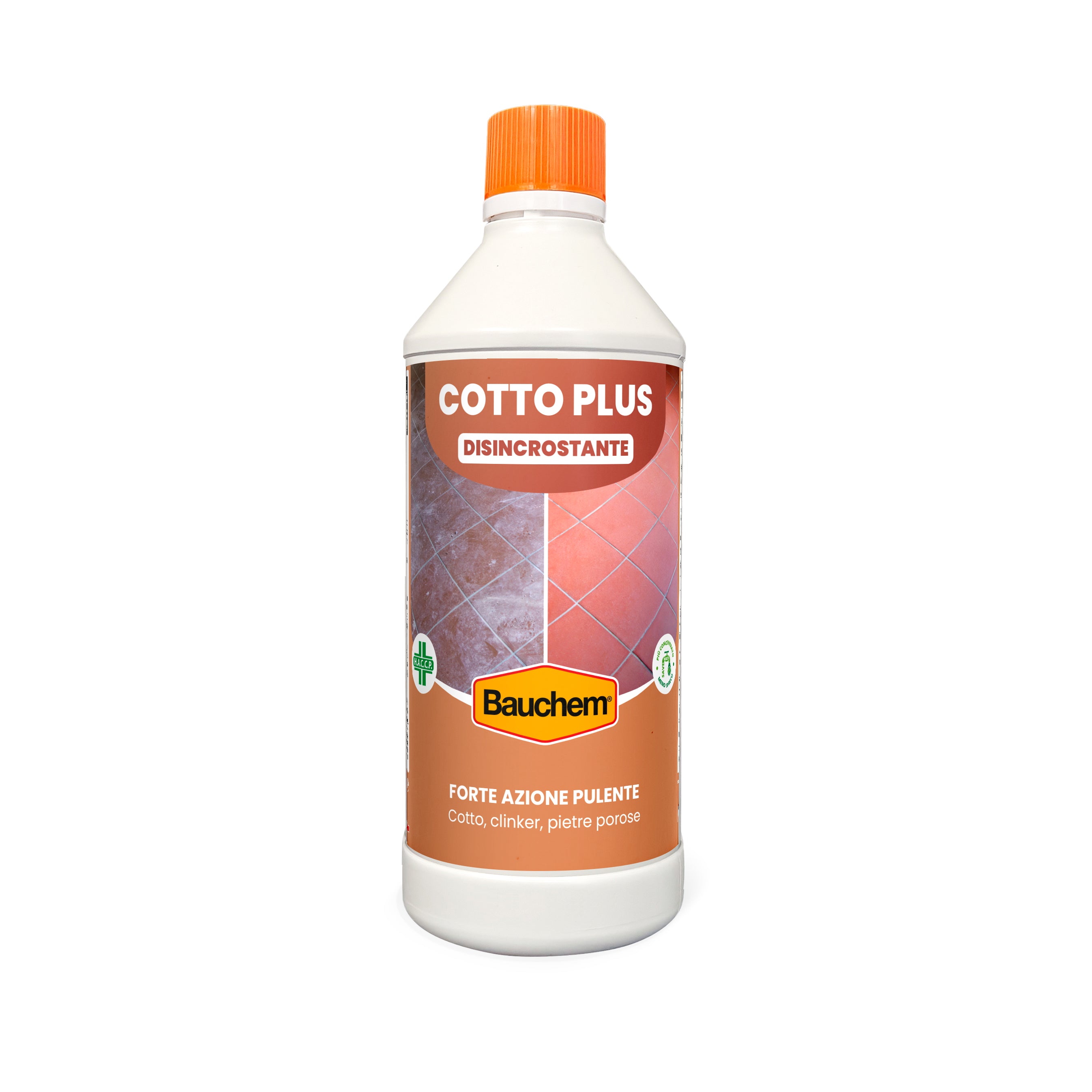 COTTO PLUS DISINCROSTANTE. forte azione pulente per cotto, clinker e pietre porose