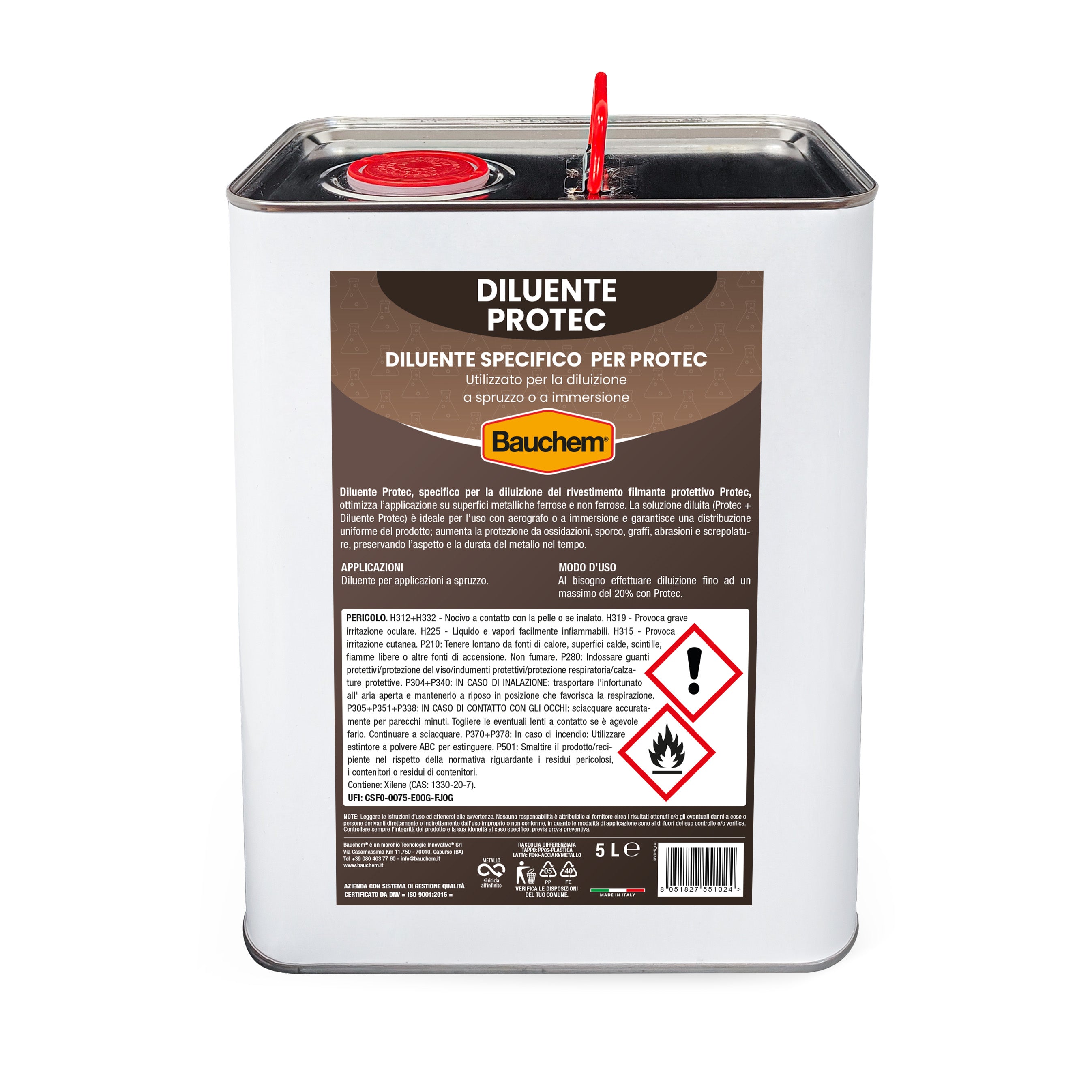 DILUENTE PROTEC. Diluente specifico per Protec