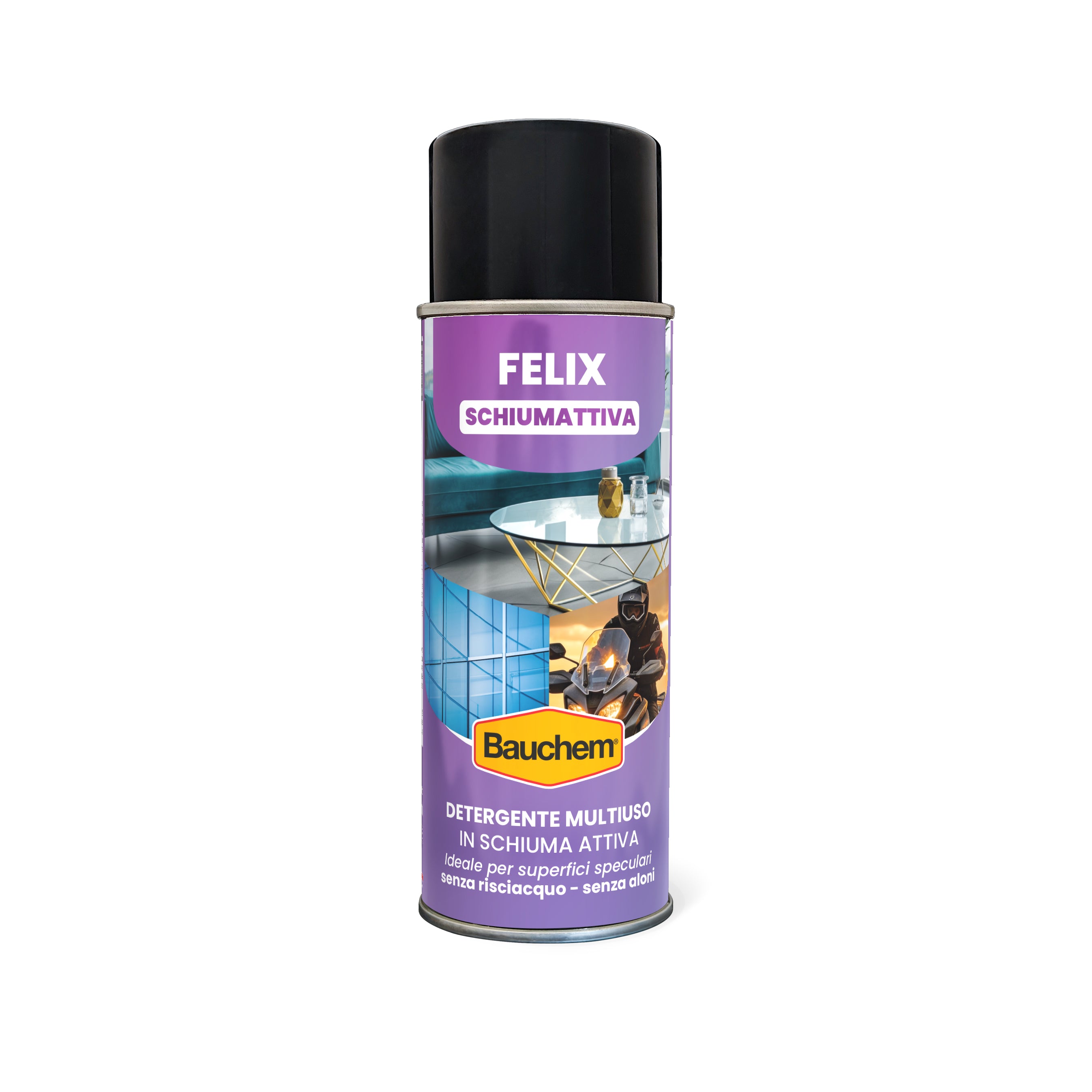 FELIX SCHIUMATTIVA. Detergente multiuso in schiuma attiva con azione igienizzante