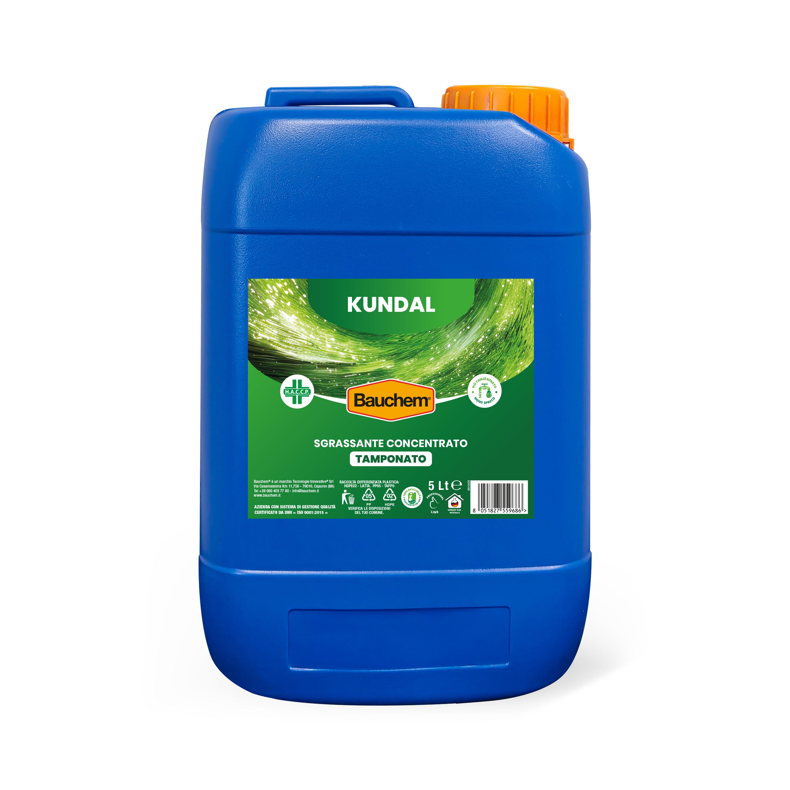 KUNDAL. Sgrassante concentrato tamponato