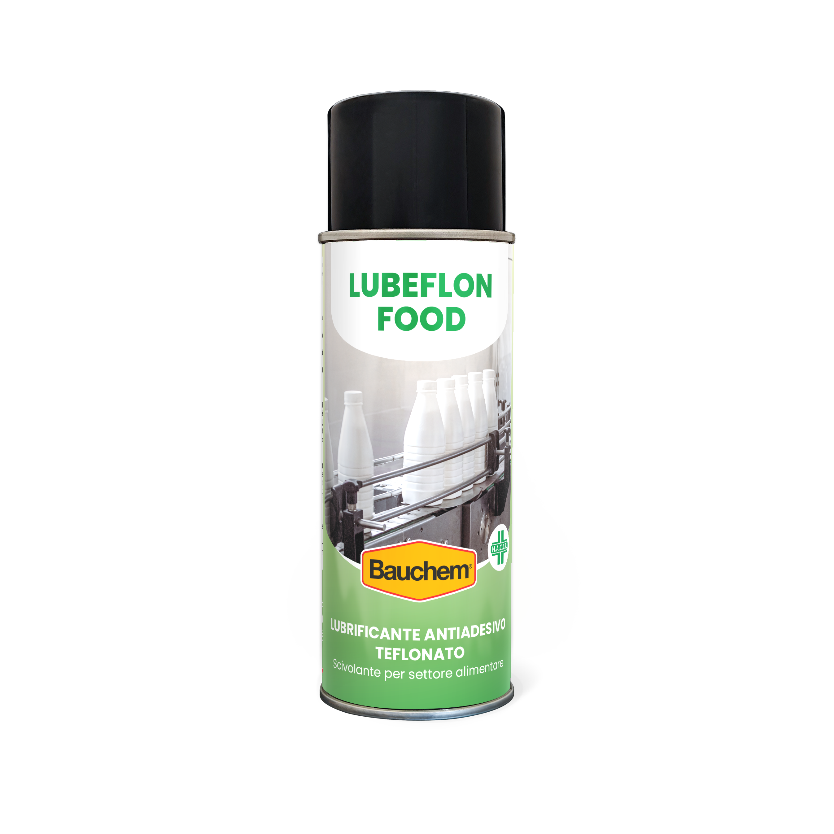 LUBEFLON FOOD. Lubrificante antiadesivo teflonato - scivolante per settore alimentare