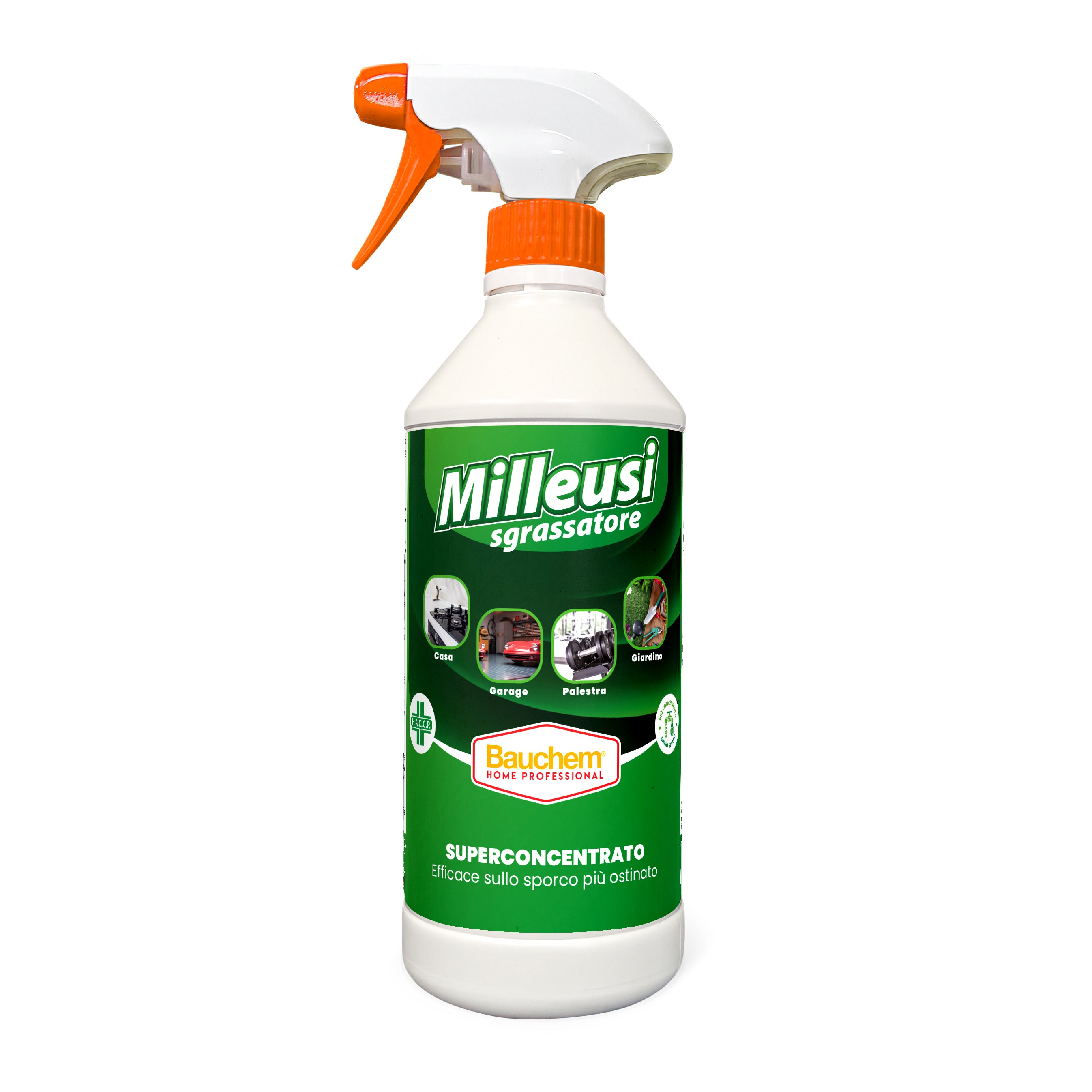 MILLEUSI SGRASSATORE. Sgrassante universale multiuso - Formula concentrata