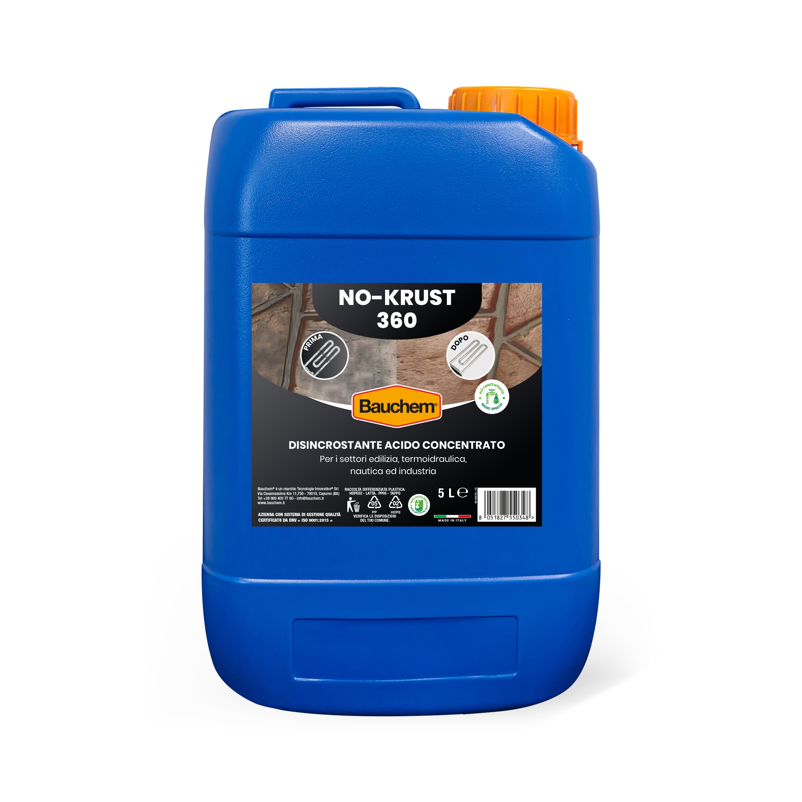 NO-KRUST 360. Disincrostante acido - Formula concentrata