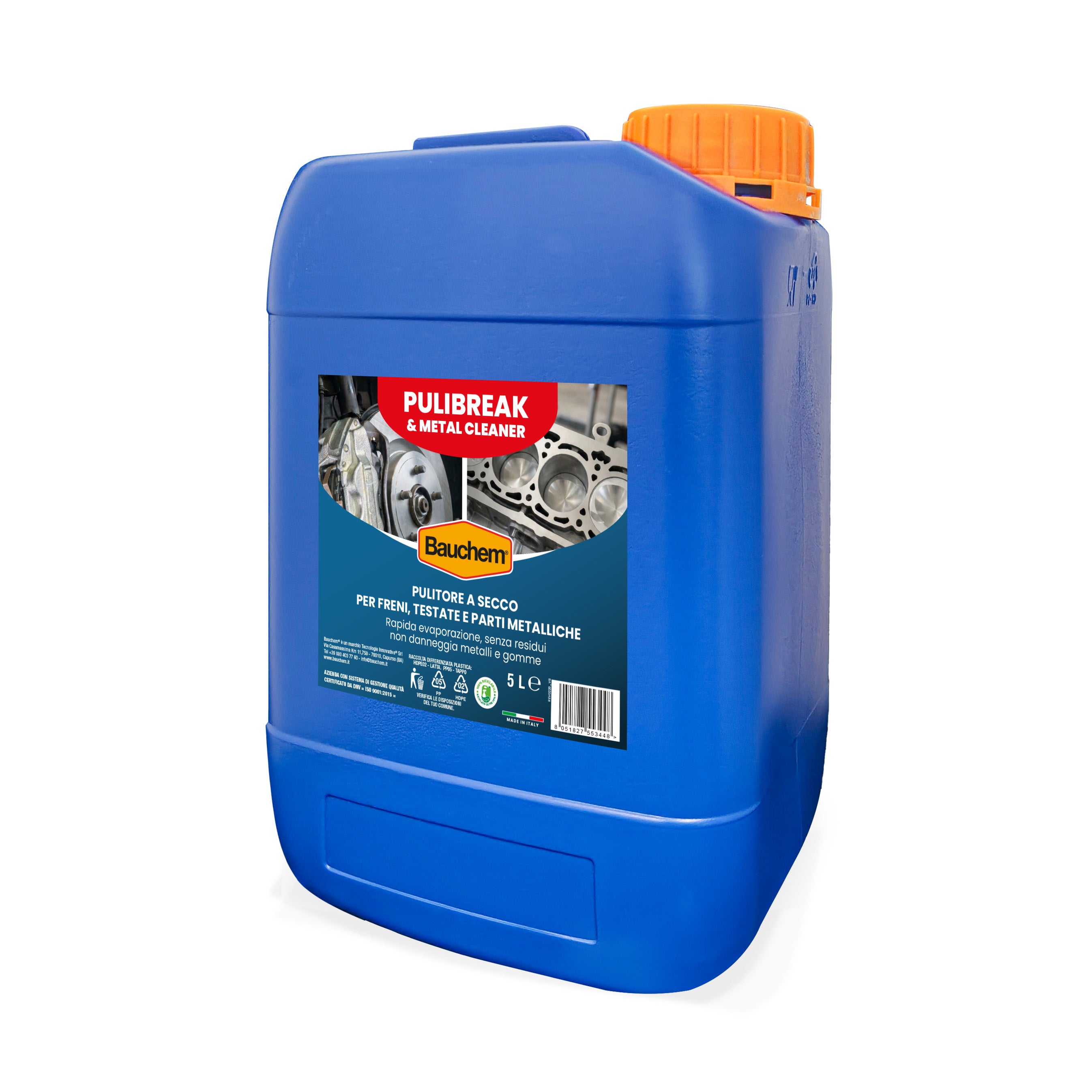 PULIBREAK &  METAL CLEANER. Pulitore a secco, rapida evaporazione, senza residui  per freni, frizione, dischi, collettori e testate