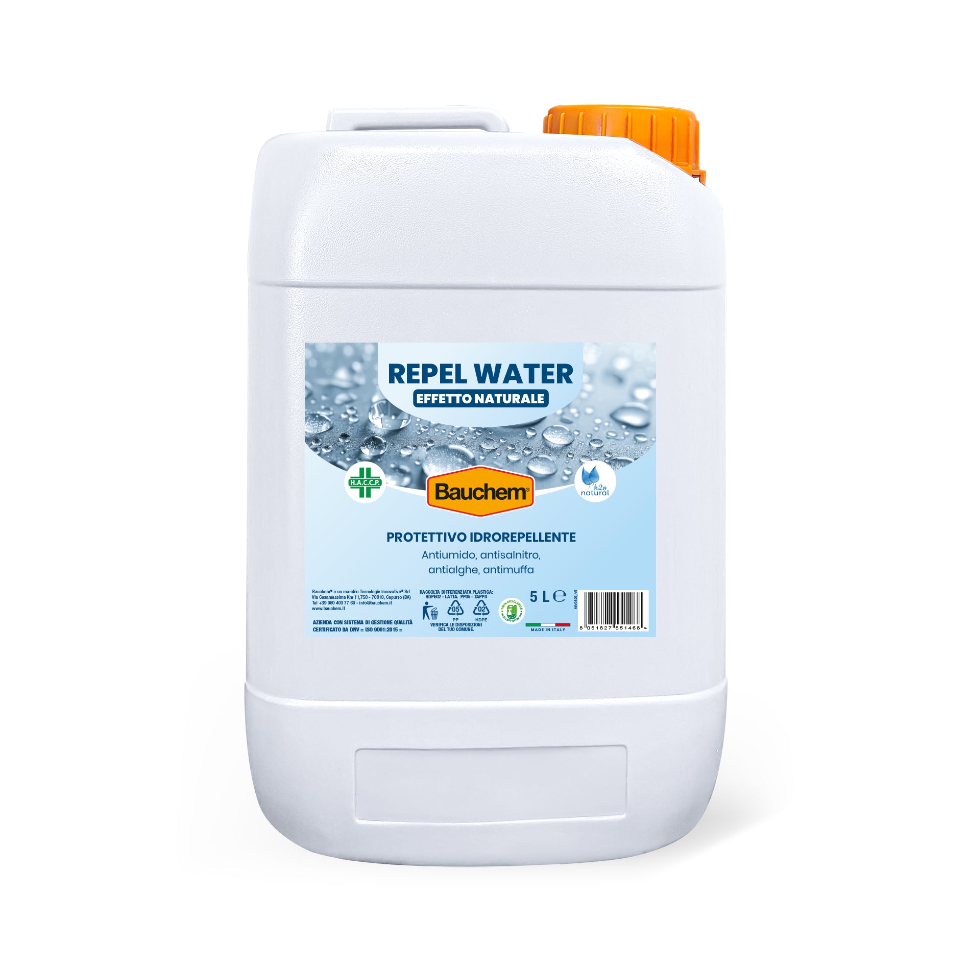 REPEL WATER EFFETTO NATURALE. Idrorepellente protettivo a base acqua, Idrorepellente protettivo a base acqua