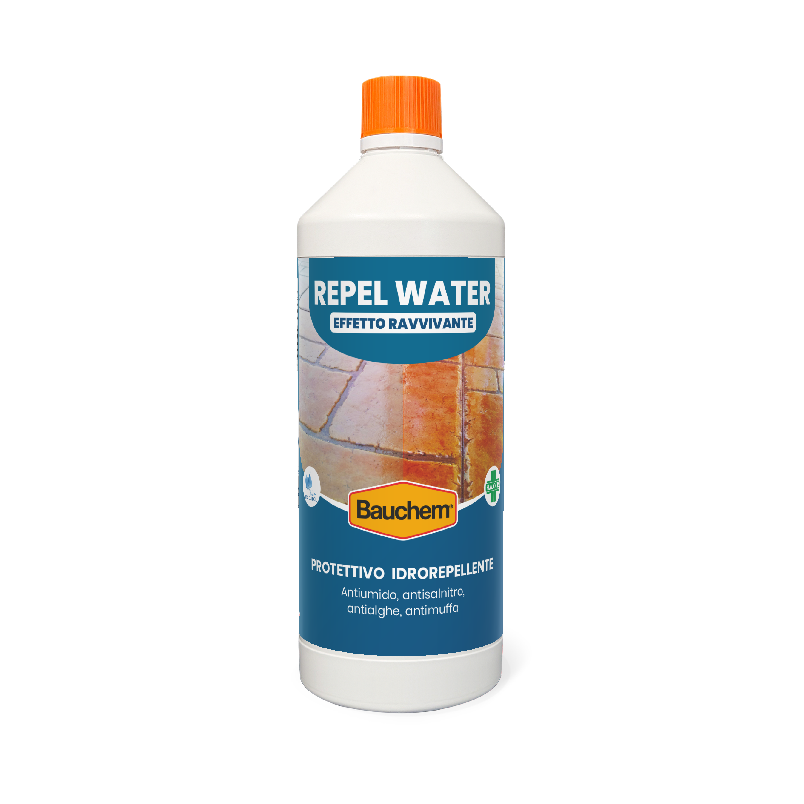 REPEL WATER EFFETTO RAVVIVANTE. Protettivo idrorepellente impregnante  anti umido, anti salnitro, antialghe, antimuffa