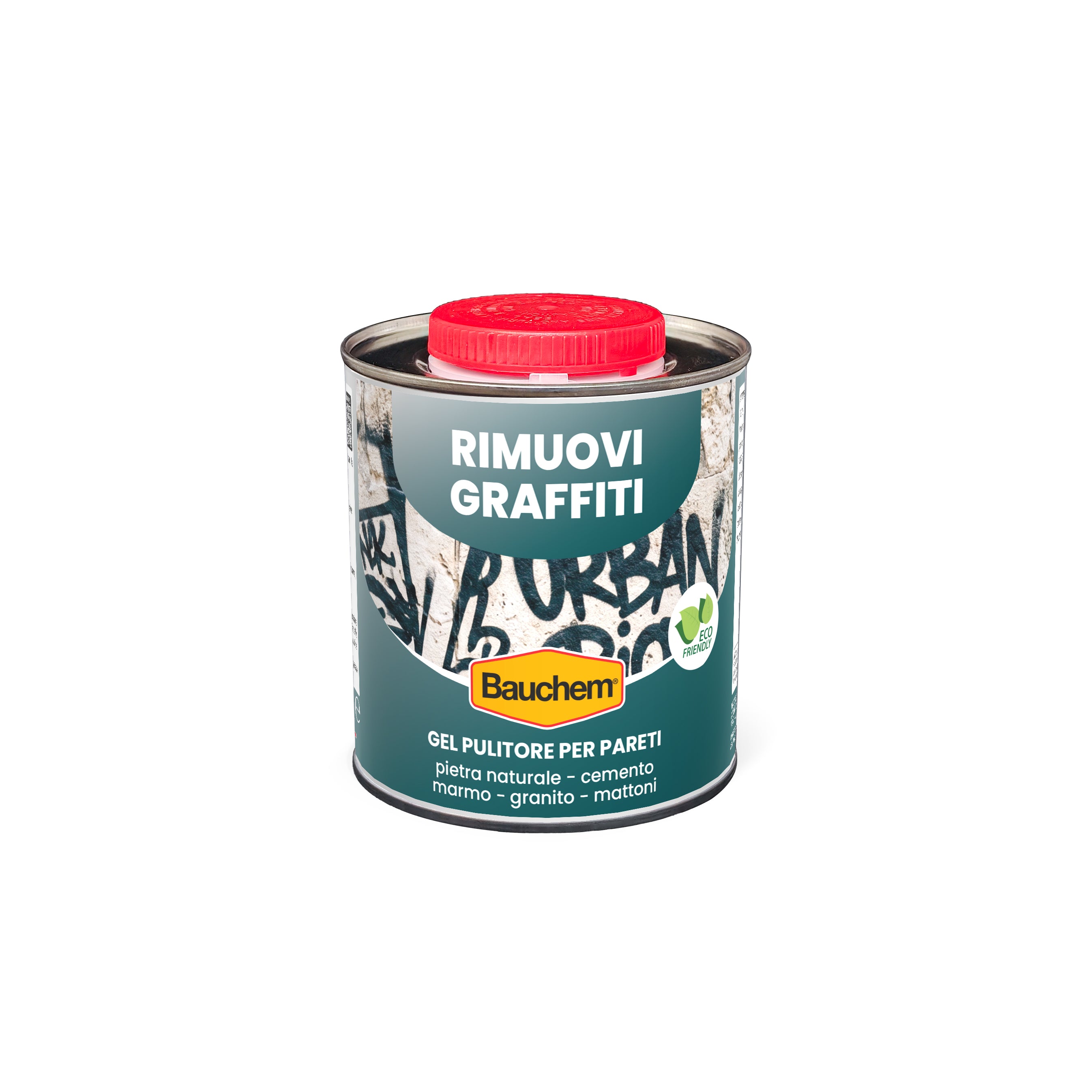 RIMUOVI GRAFFITI. Gel pulitore per pareti murarie