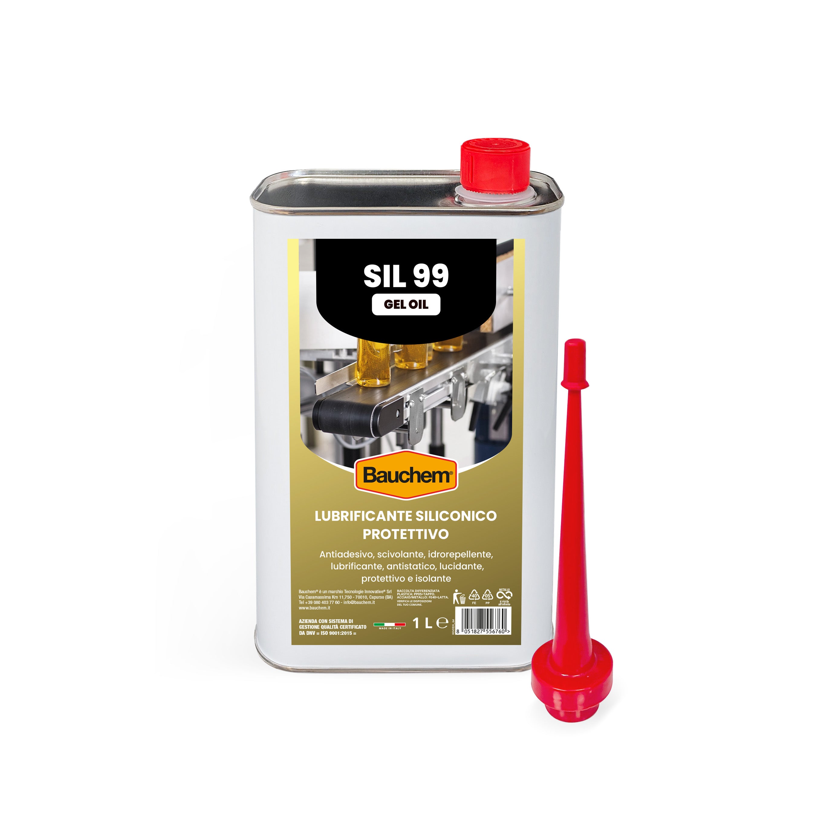 SIL 99 GEL OIL. Olio lubrificante siliconico protettivo