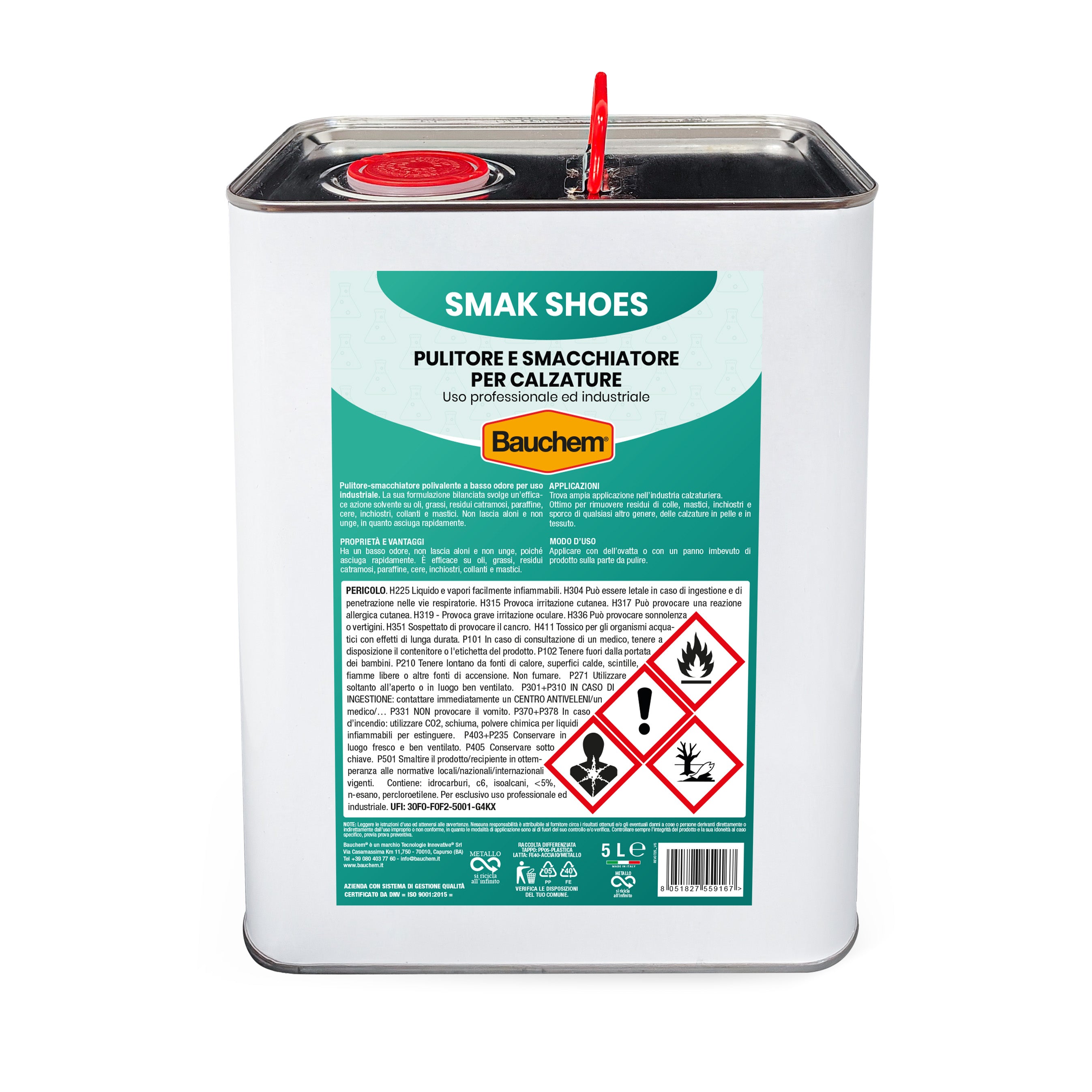 SMAK SHOES. Pulitore e smacchiatore per calzature