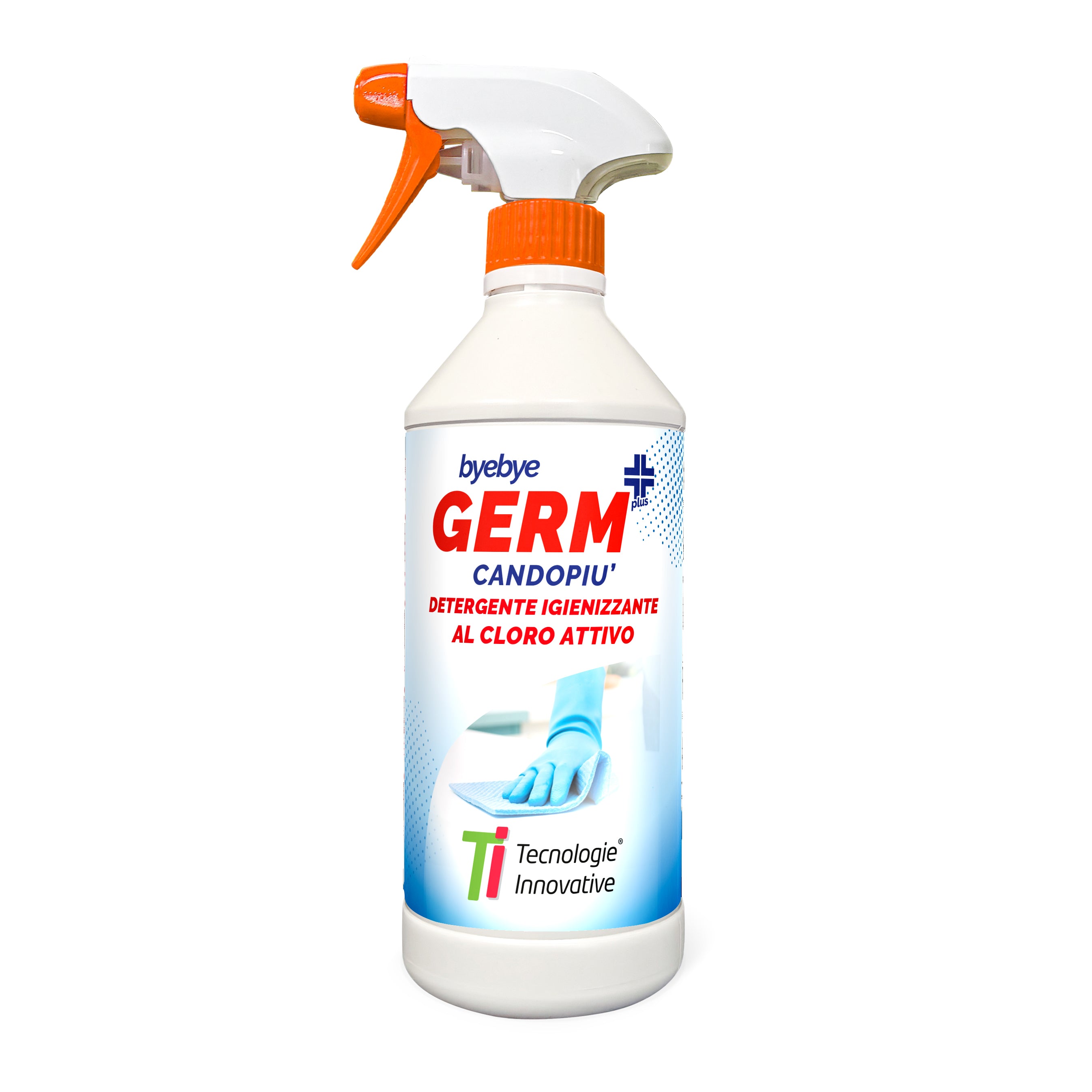CANDOPIÙ CLORO ATTIVO BYE BYE GERM. Detergente igienizzante al cloro attivo