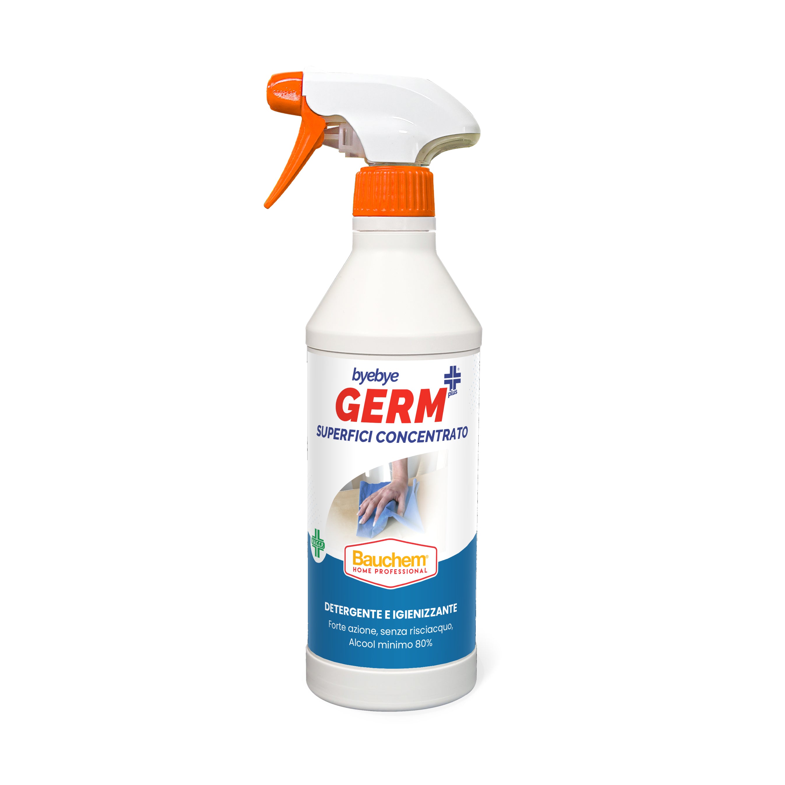SUPERFICI CONCENTRATO BYE BYE GERM. Soluzione idroalcolica igienizzante