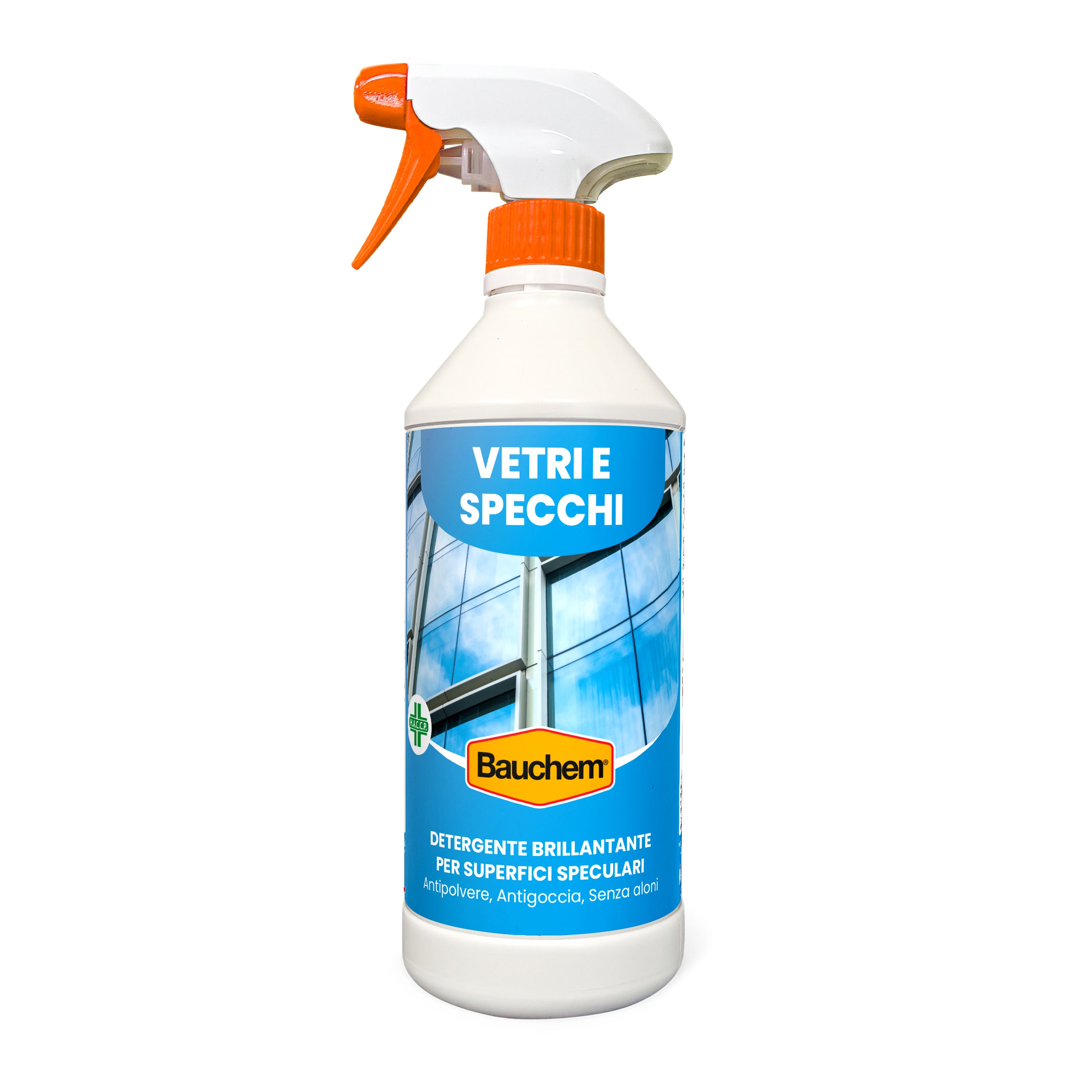 VETRI E SPECCHI. Detergente ad azione brillantante per vetri e specchi