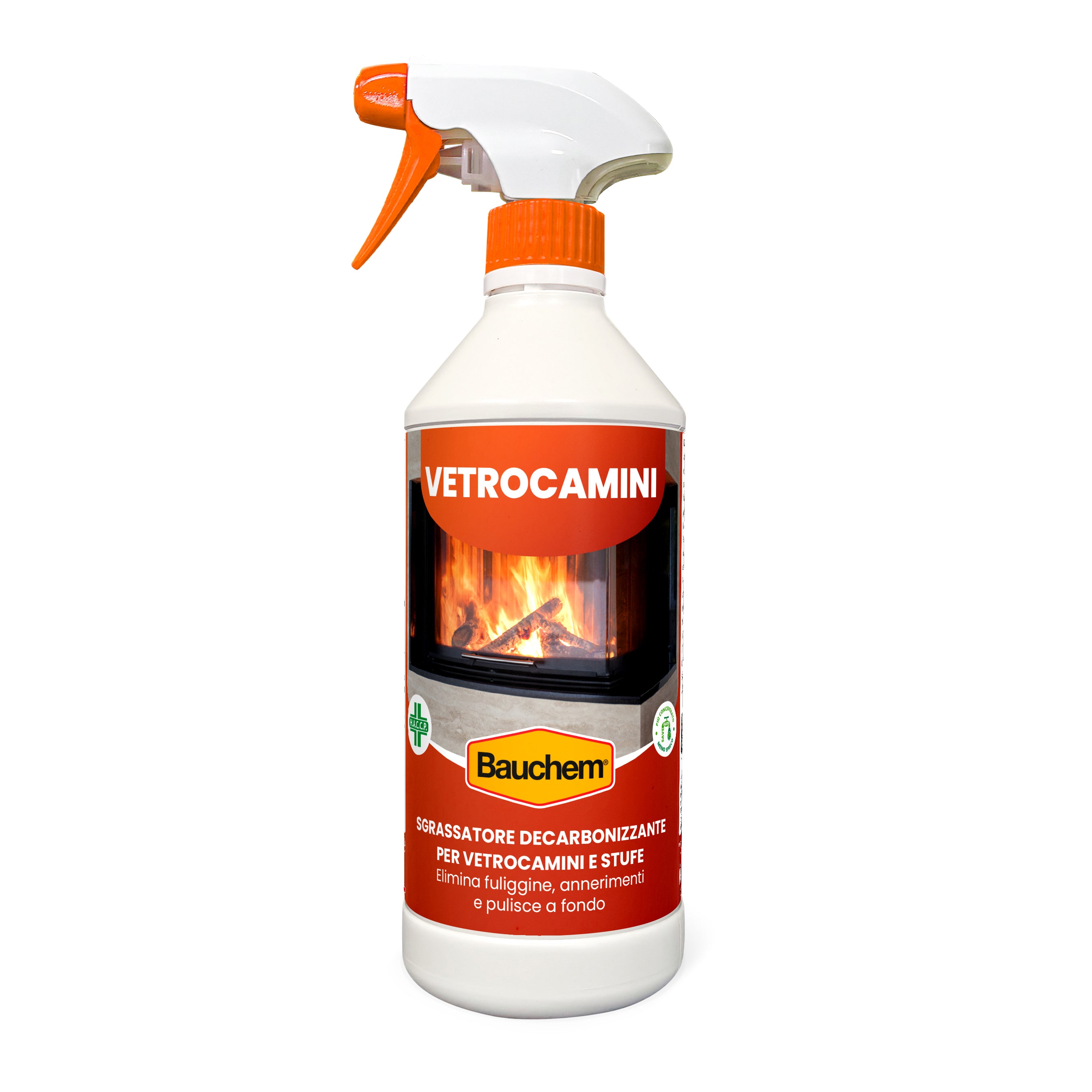 VETROCAMINI. Sgrassante decarbonizzante per camini, stufe e vetroceramico