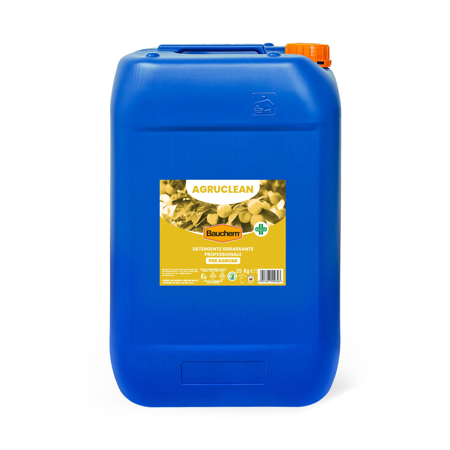 AGRUCLEAN. Detergente sgrassante concentrato per lavorazione agrumi