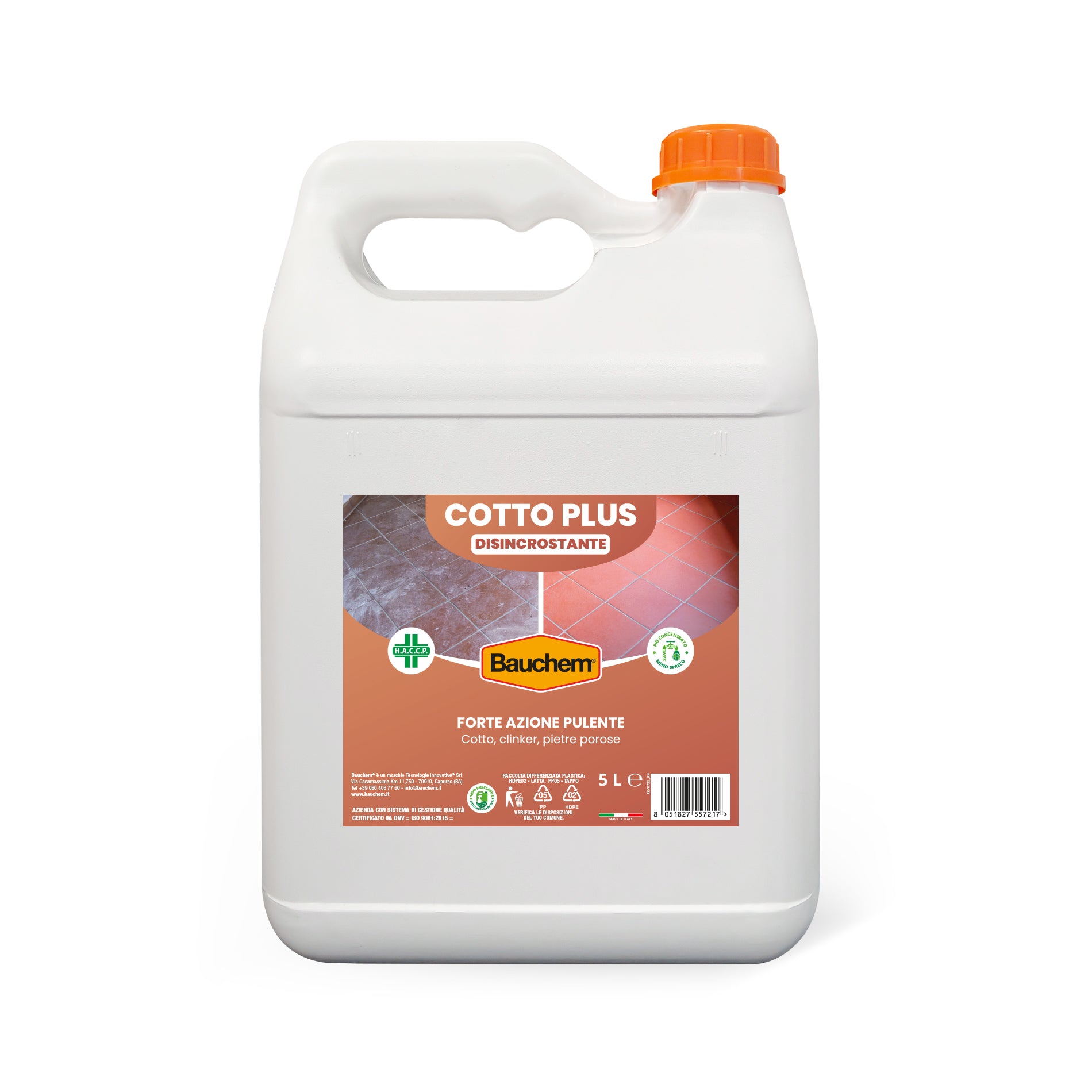 COTTO PLUS DISINCROSTANTE. forte azione pulente per cotto, clinker e pietre porose