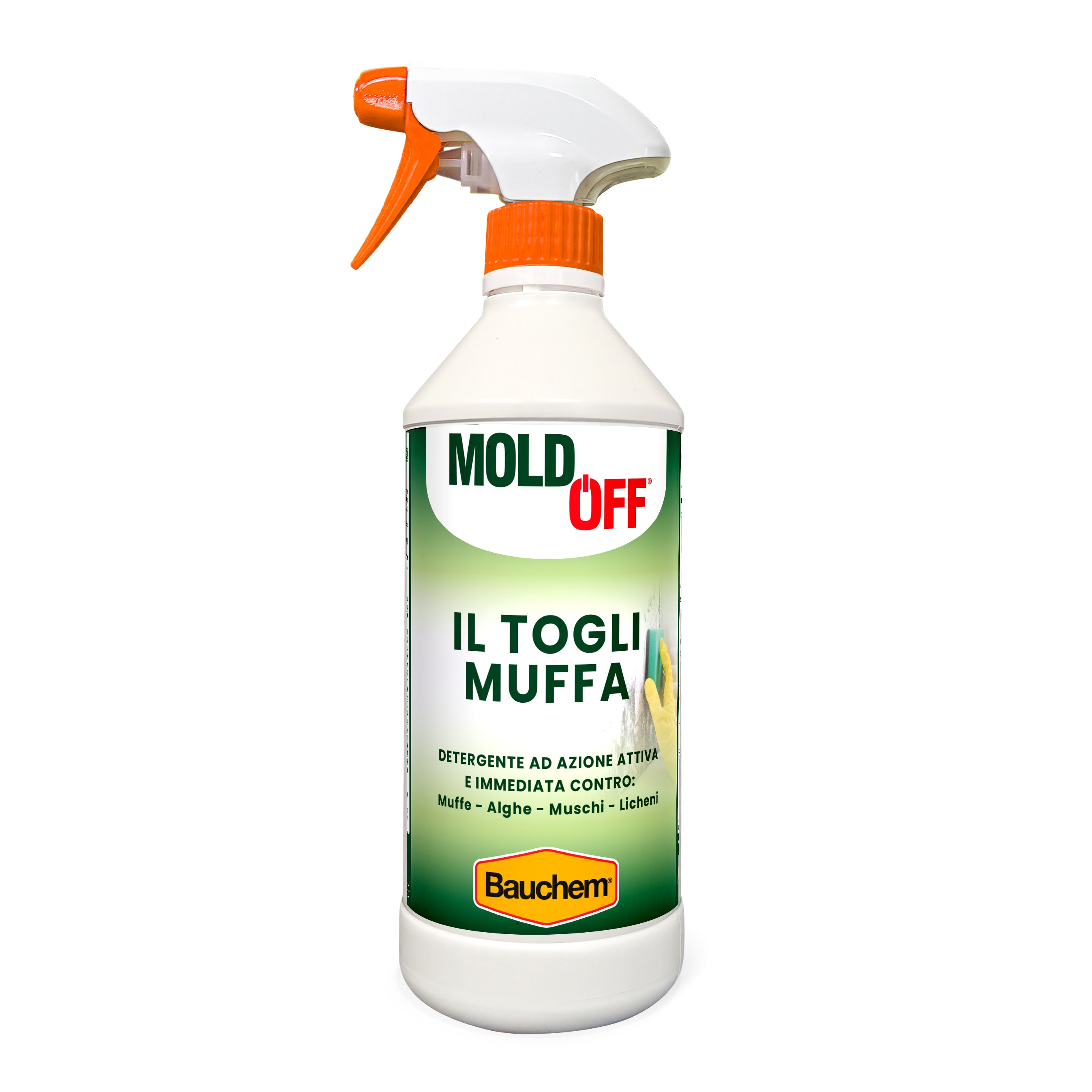 IL TOGLI MUFFA MOLDOFF®. Detergente ad azione attiva immediata, sbiancante e igienizzante