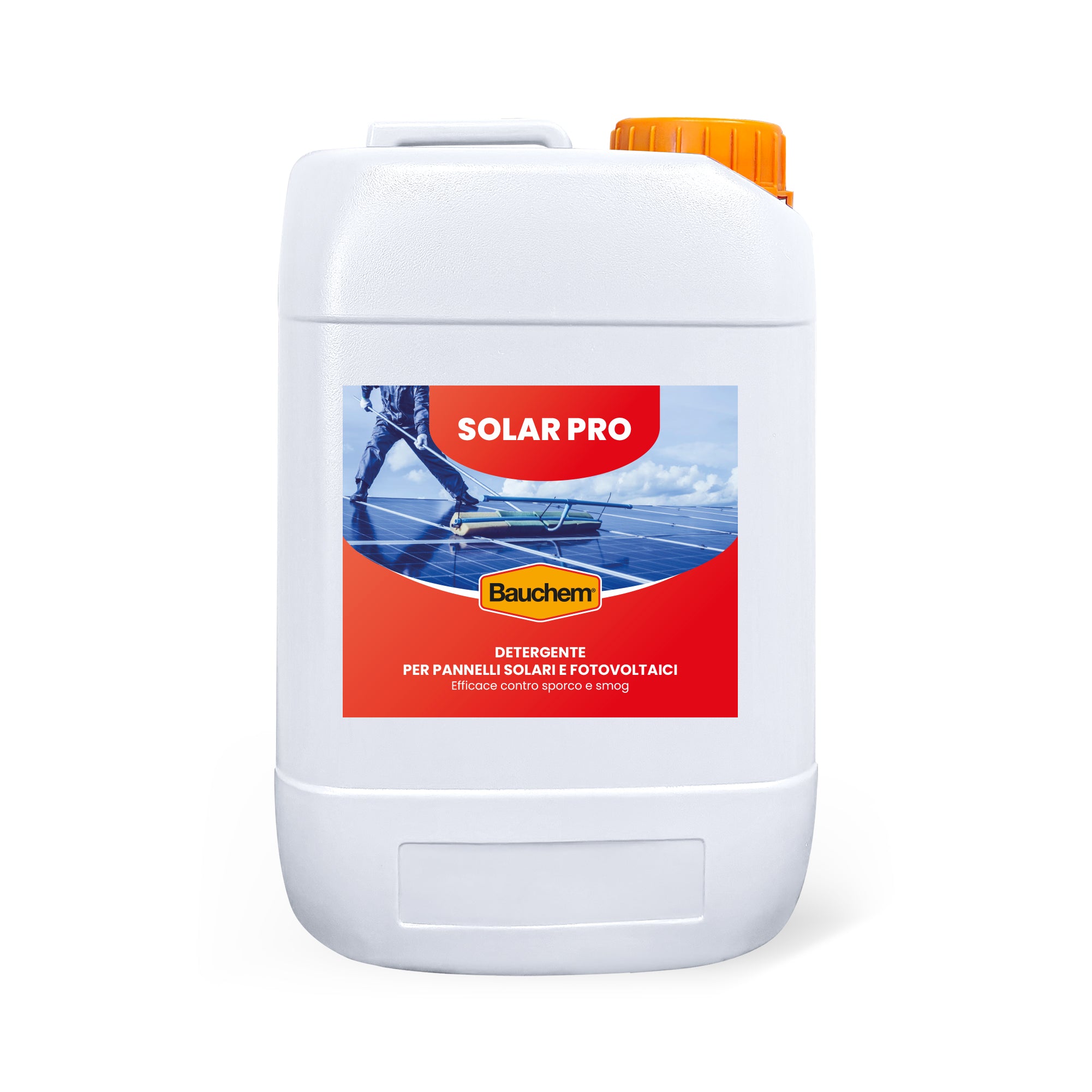 SOLAR PRO. Detergente per pannelli solari e fotovoltaici - Efficace contro sporco e smog